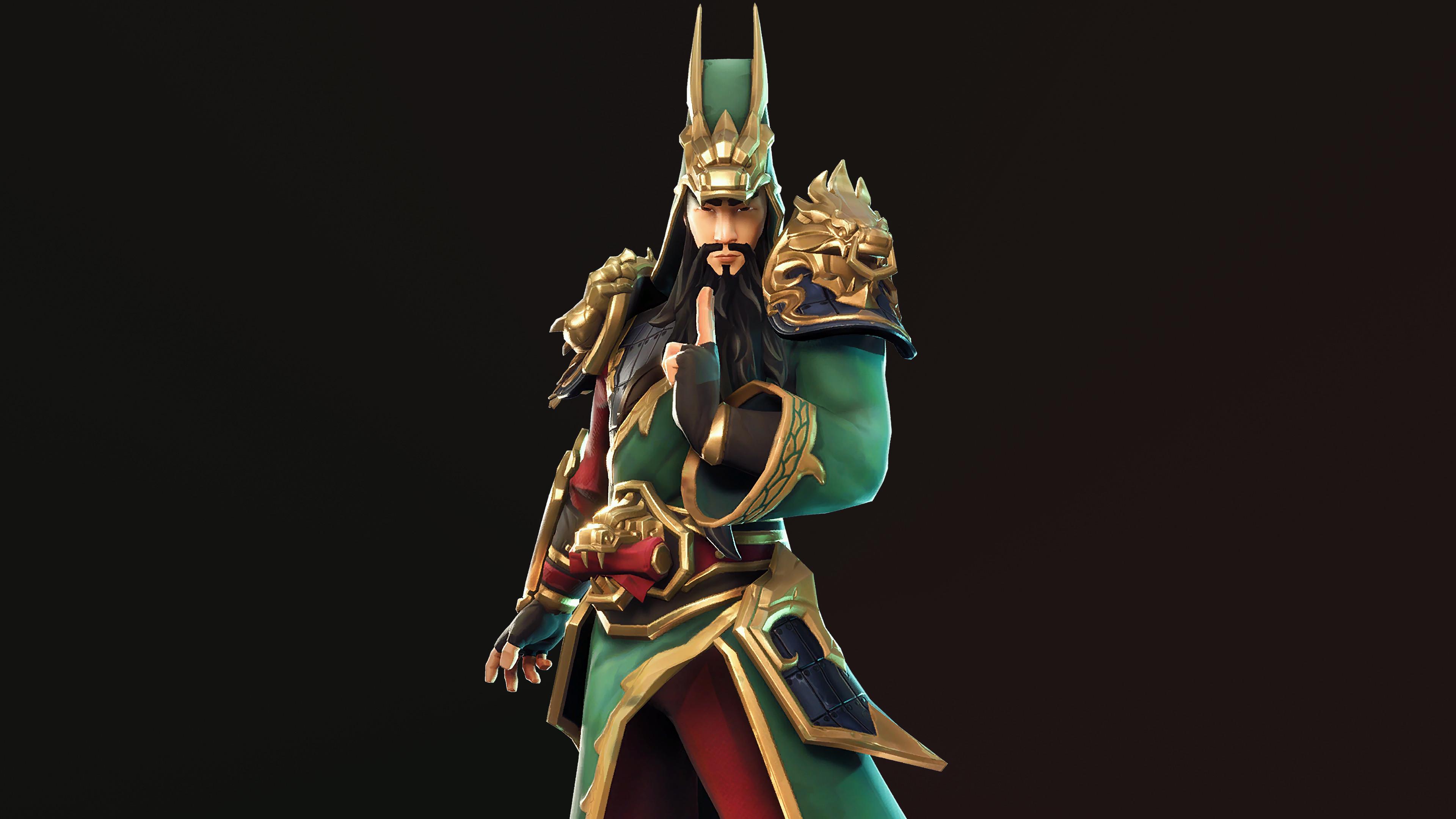 Guan Yu 4K 8K HD Fortnite Battle Royale Wallpaper