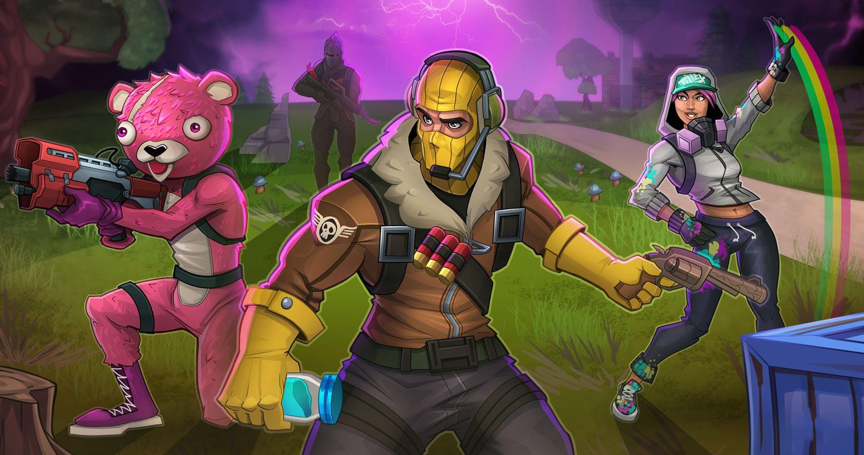 Epic Fortnite Fan Picture That Are Ready For Battle Royale