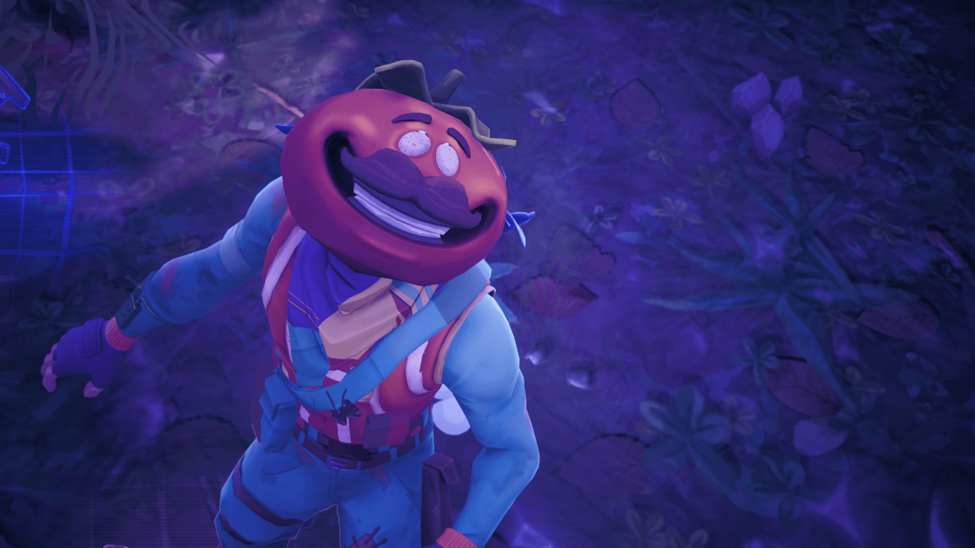CREEPY If you go into the replay mode the time tomato head dies his