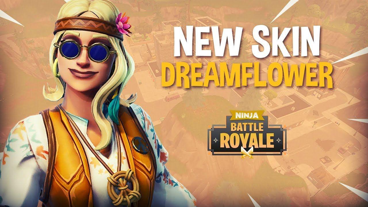 NEW* Dreamflower Skin!! Battle Royale Gameplay