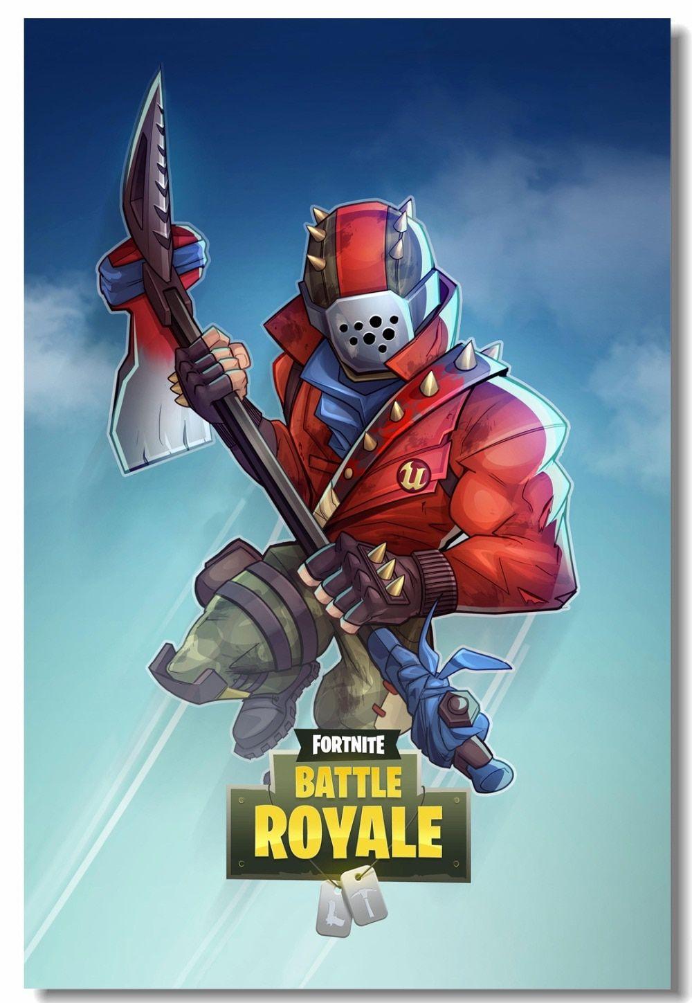 Custom Canvas Wall Painting Game Battle Royale Poster Battle Royale