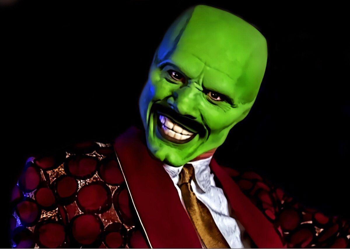 My girlfriend didn't agree that Steve Harvey looks like The Mask so