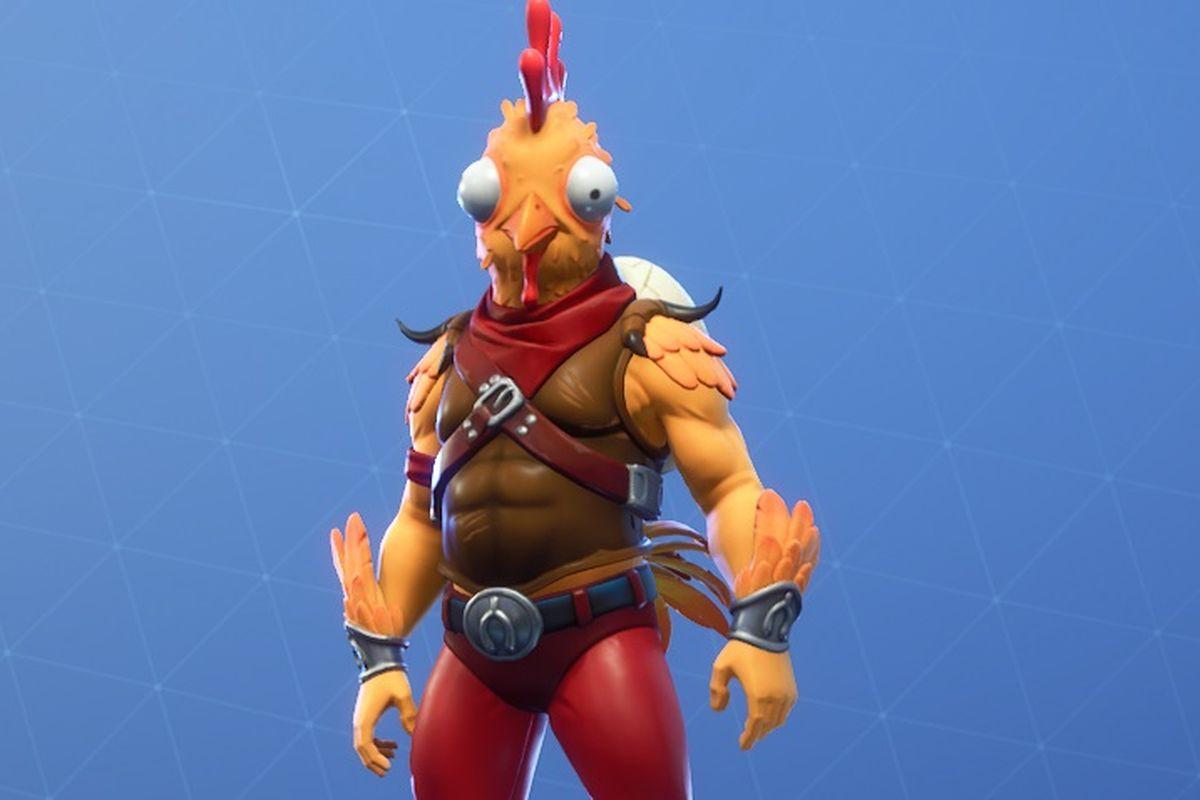 Boy's chicken doodle is turned into real Fortnite skin