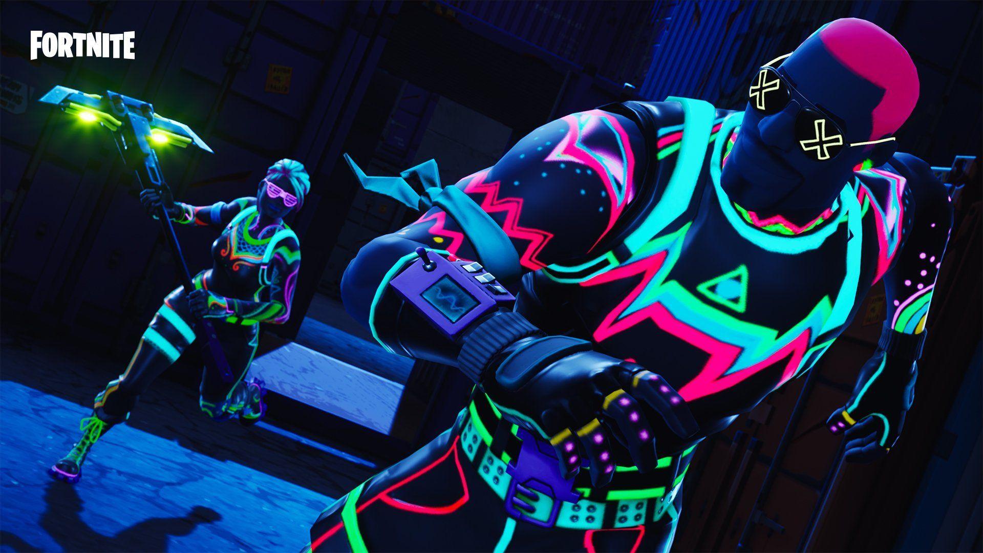 Fortnite new skin Liteshow Outfit HD Wallpaper. Background Image