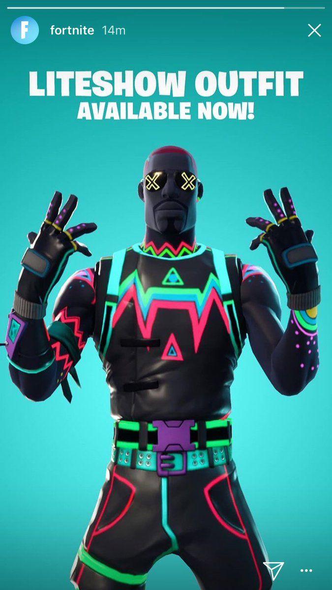 Fortnite away the competition! New Liteshow Outfit