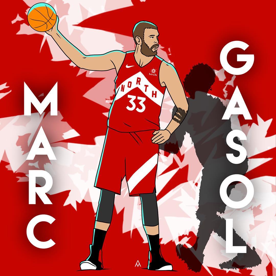 Marc Gasol Toronto Raptors wallpaper