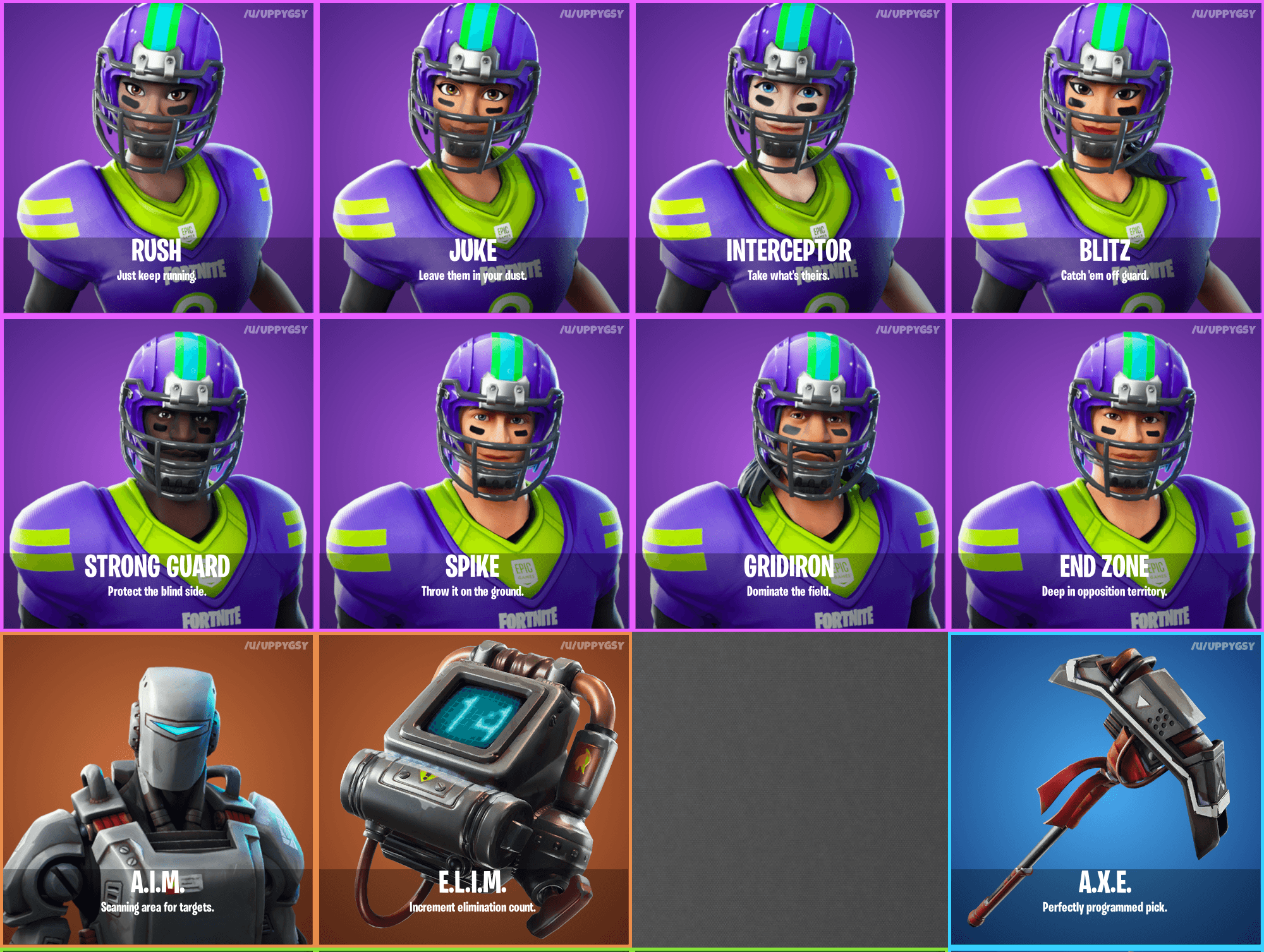 Gridiron Fortnite wallpaper