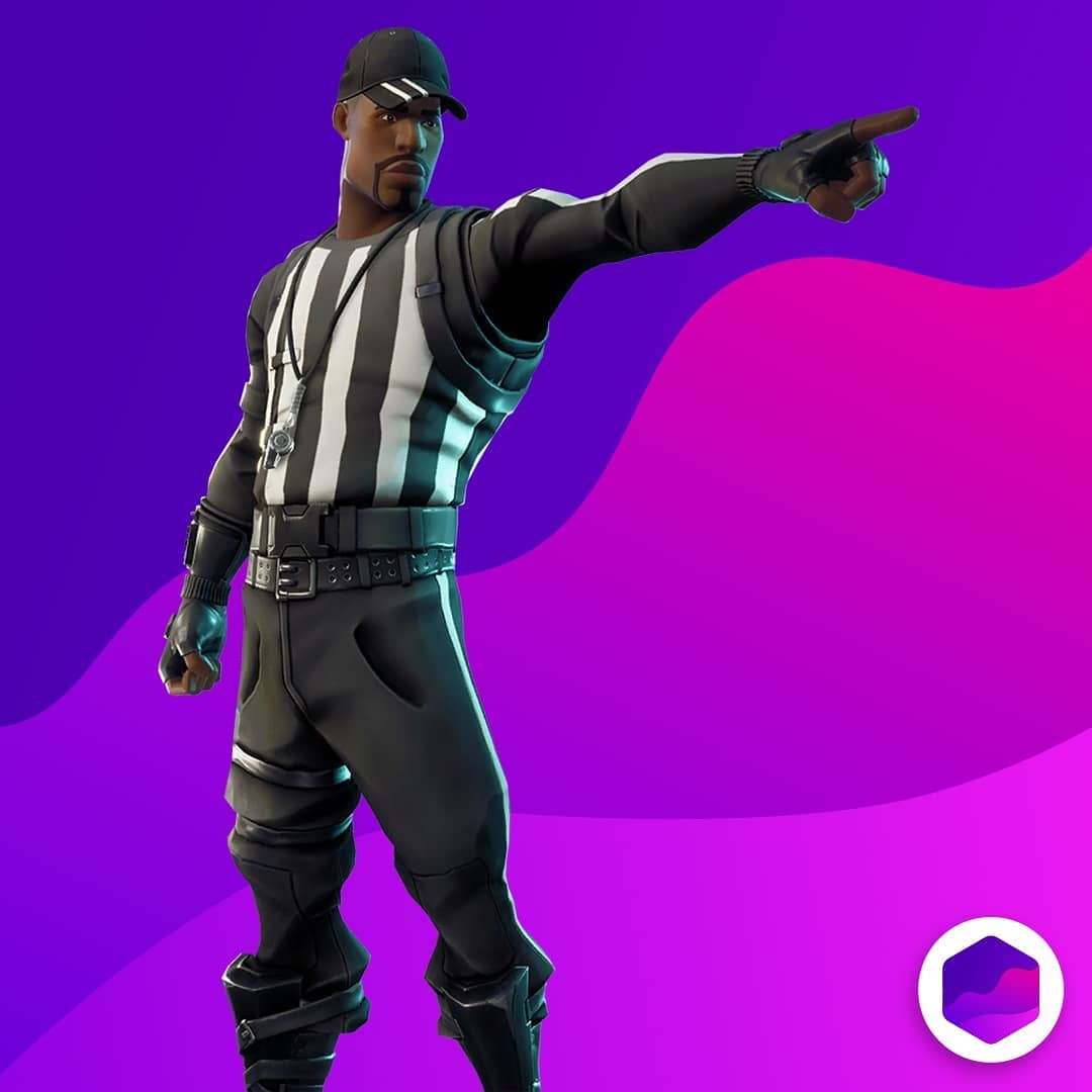 Striped Soldier Fortnite wallpaper