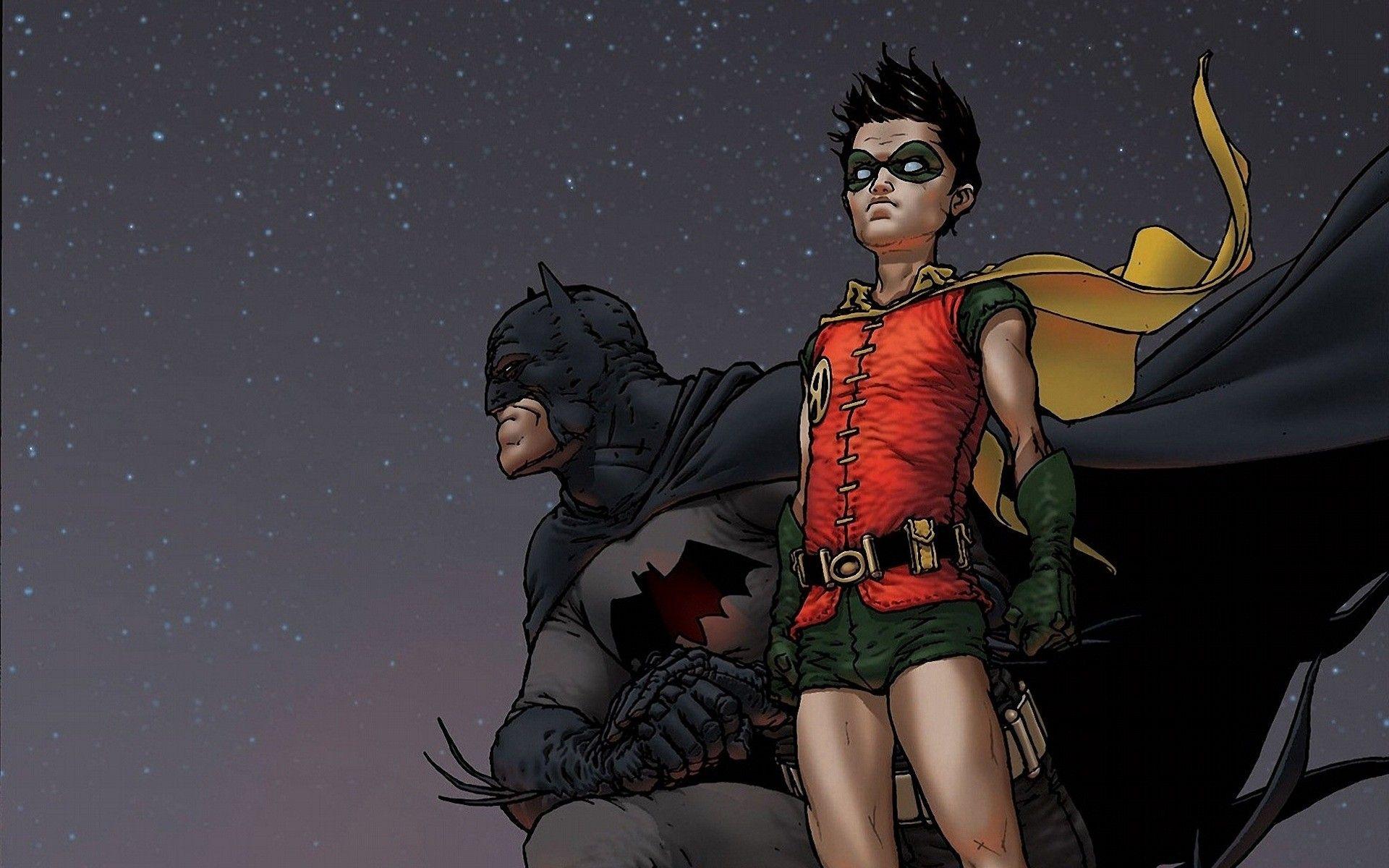 Batman robin dc comics frank quitely wallpaperx1200