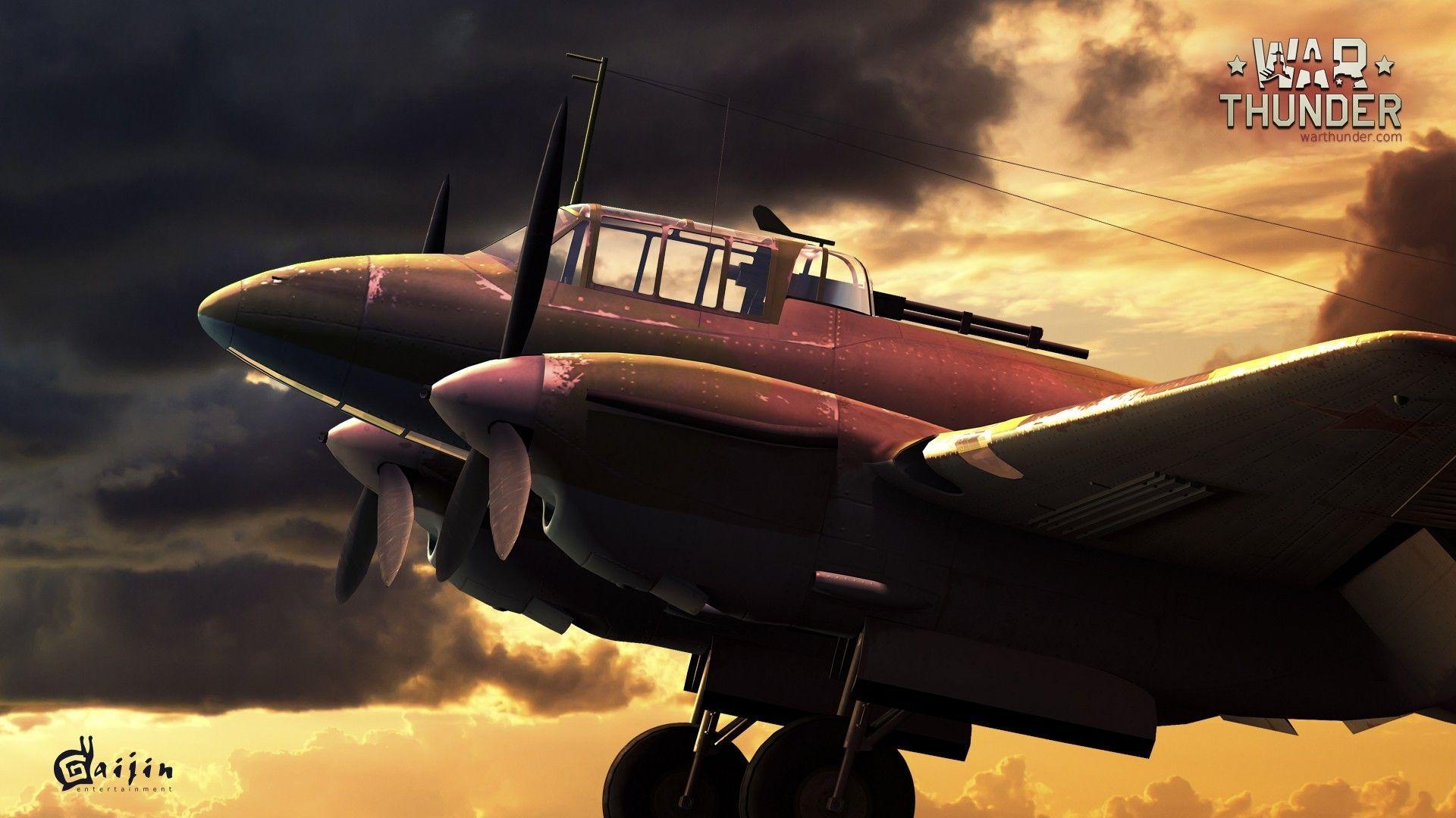 Aircraft war thunder gaijin entertainment world of planes wallpaper