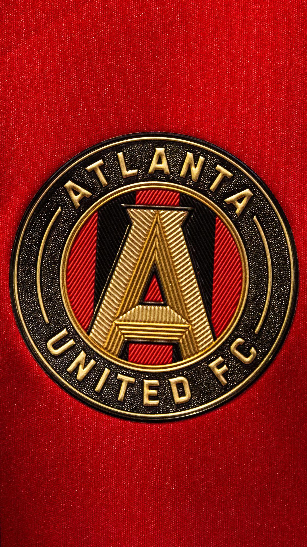 Atlanta United Logo Wallpaper #AtlantaUnited #AtlantaUnitedWallpaper