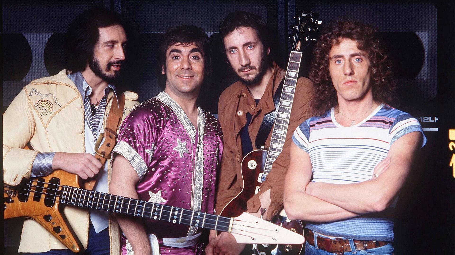 Download wallpaper 1920x1080 the who, guitars, youth, band, smile HD
