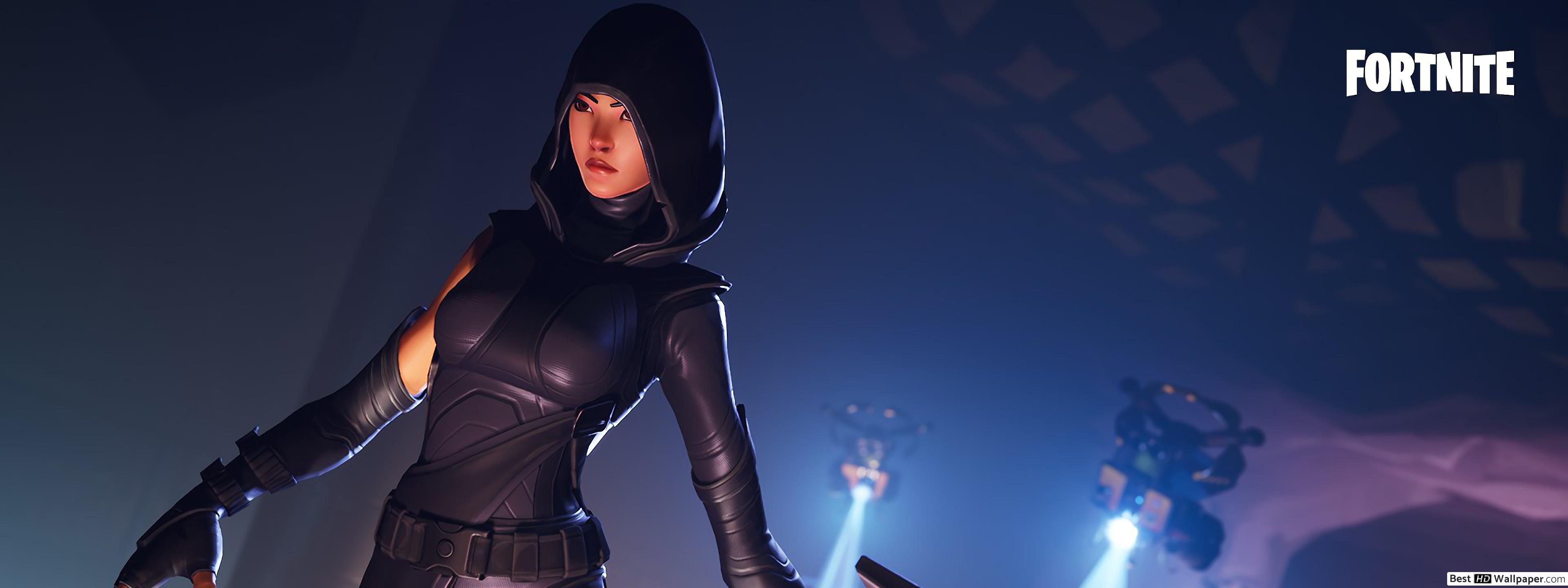 Fortnite fate outfit skin HD wallpaper download