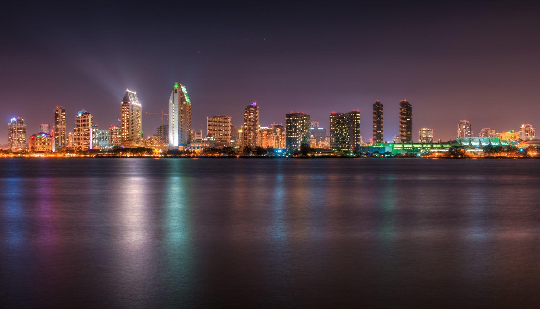 San Diego Skyline Widescreen HD Wallpaper. Recipes to Cook