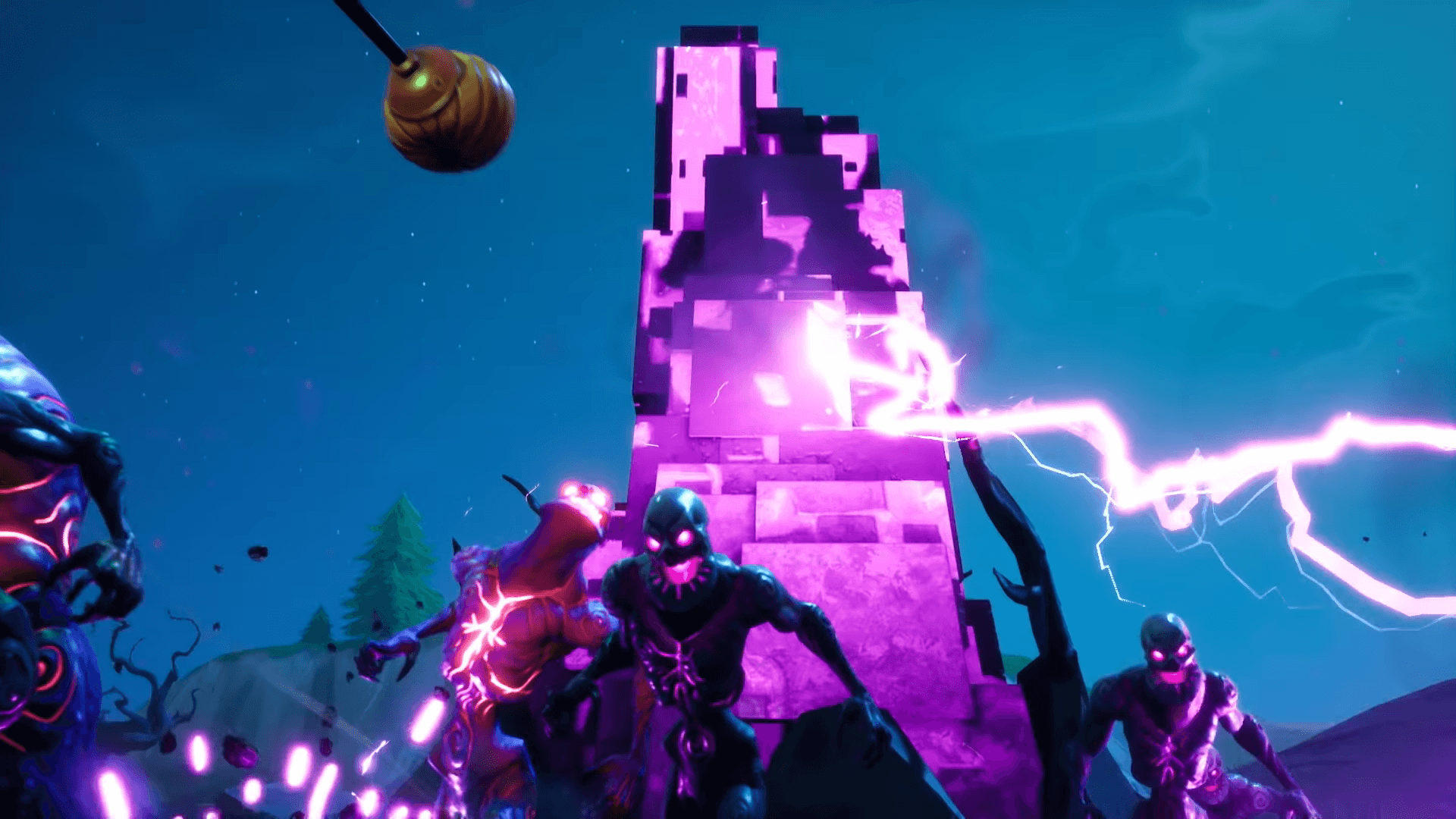 You can sneak past Cube Monsters on Fortnite: Battle Royale. Dot
