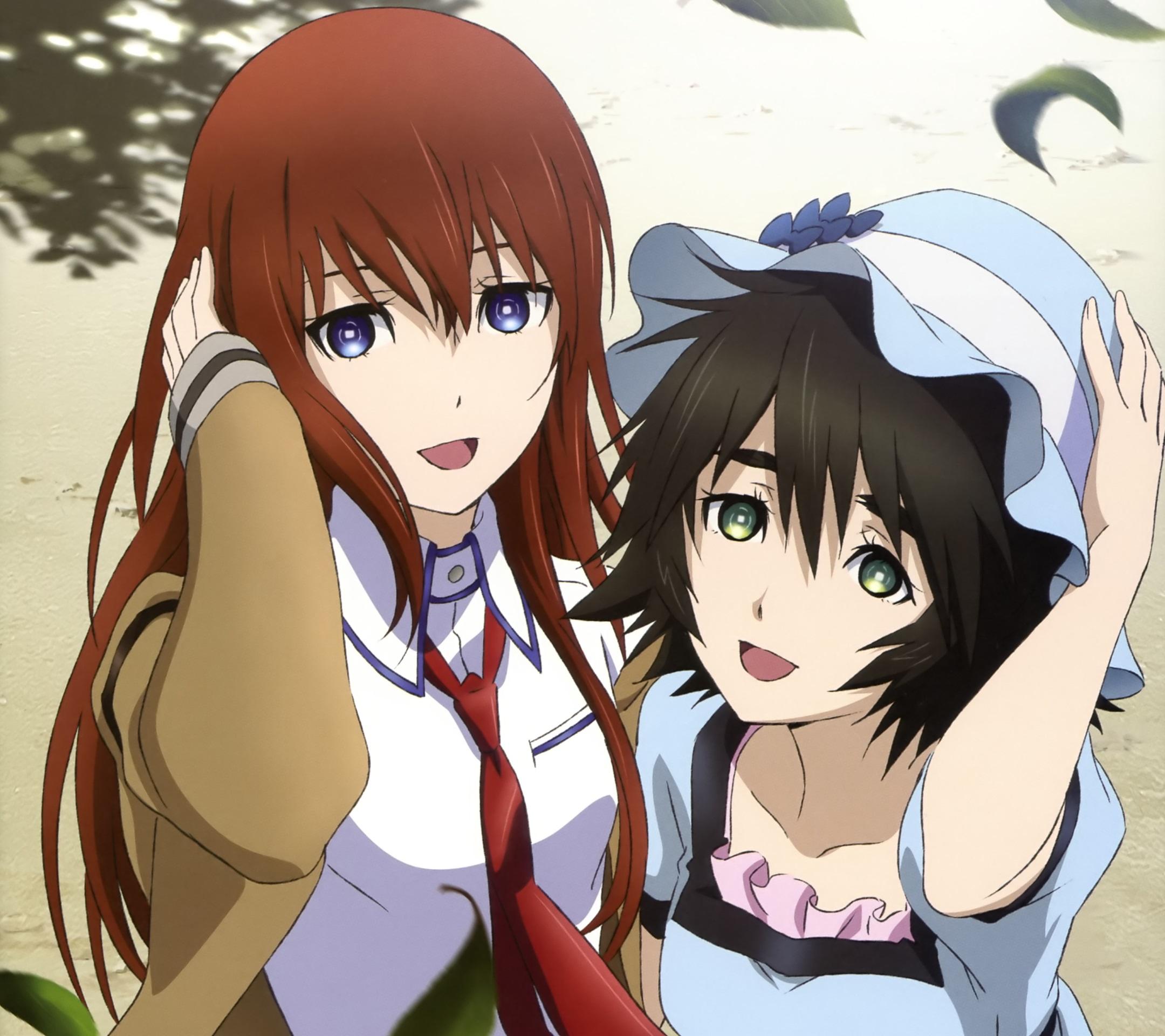 Steins Gate Kurisu Makise Mayuri Shiina Android wallpaper 2160×1920