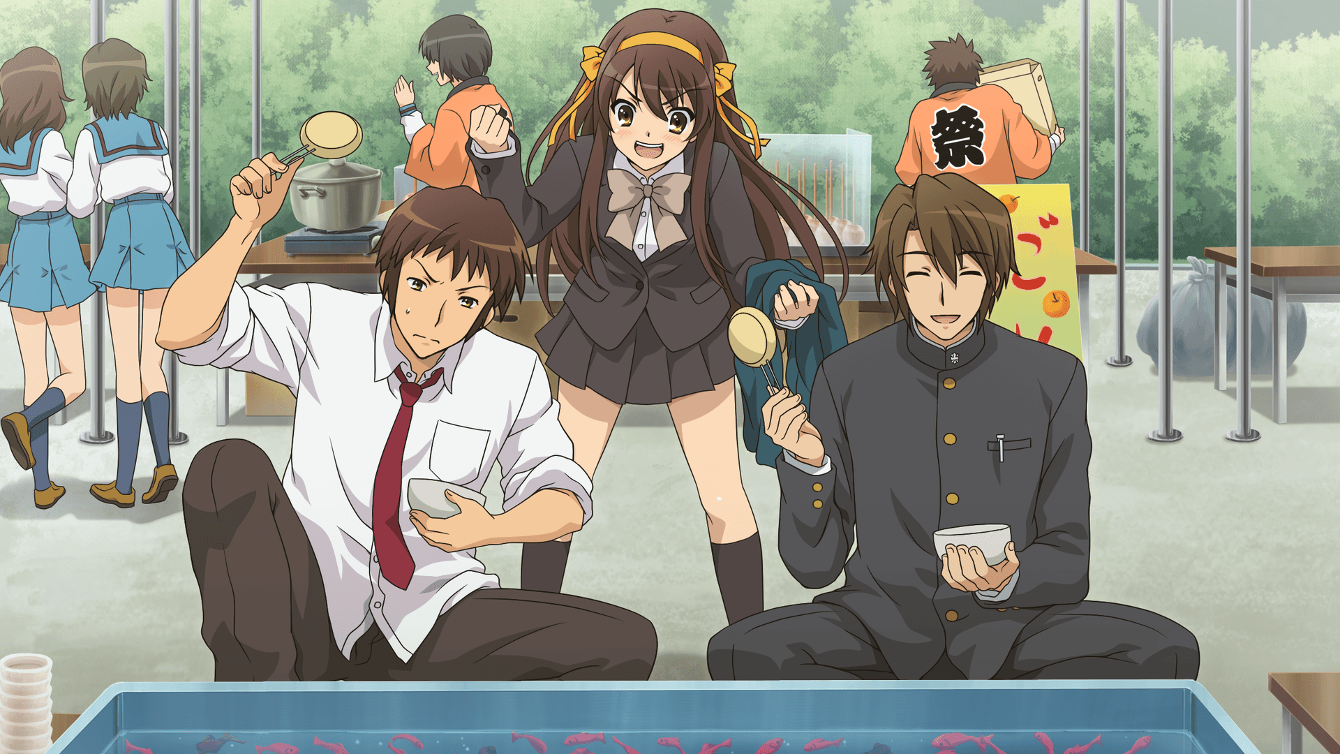 The Melancholy Of Haruhi Suzumiya HD Wallpaper. Background Image