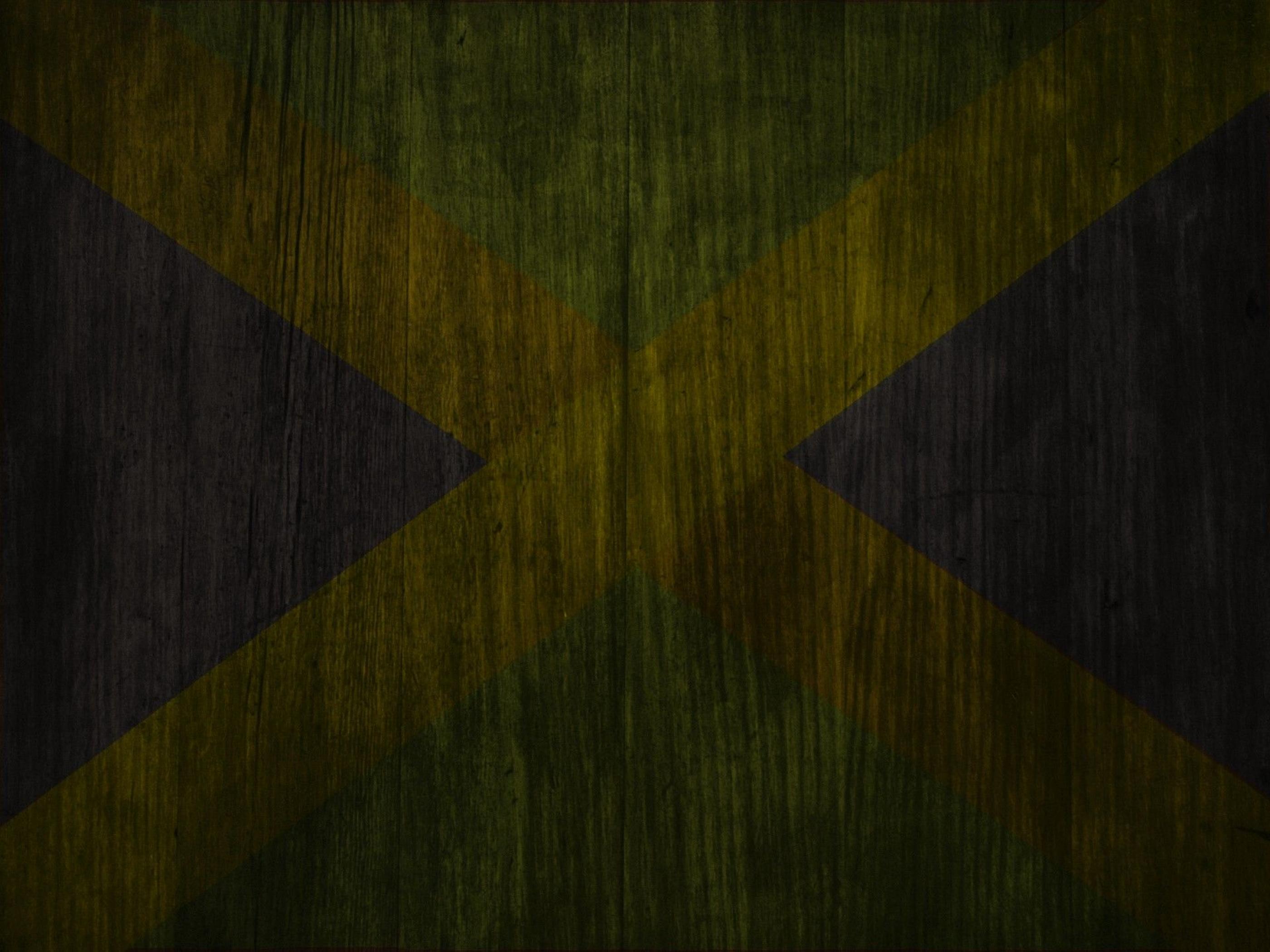 Jamaica Flag Wallpaper