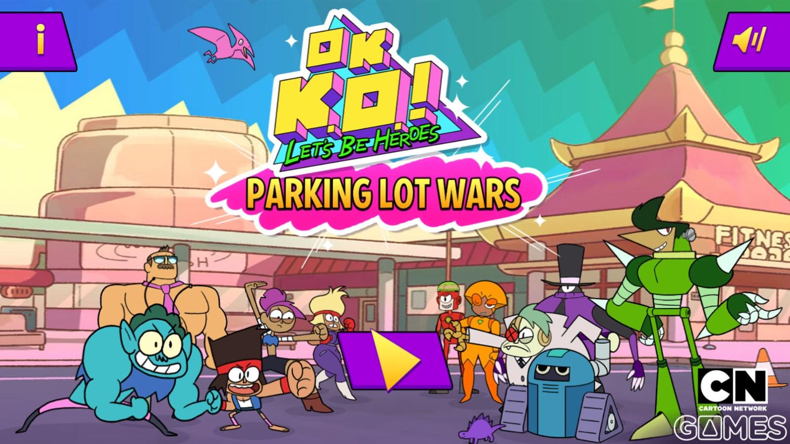 Parking Lot Wars. OK KO! Games