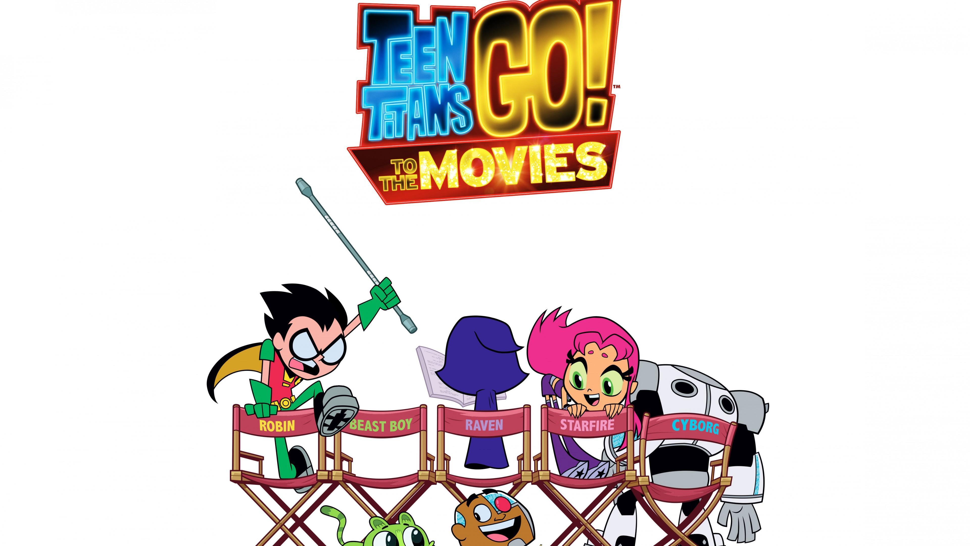 Wallpaper Teen Titans Go! To the Movies, 4k, Movies