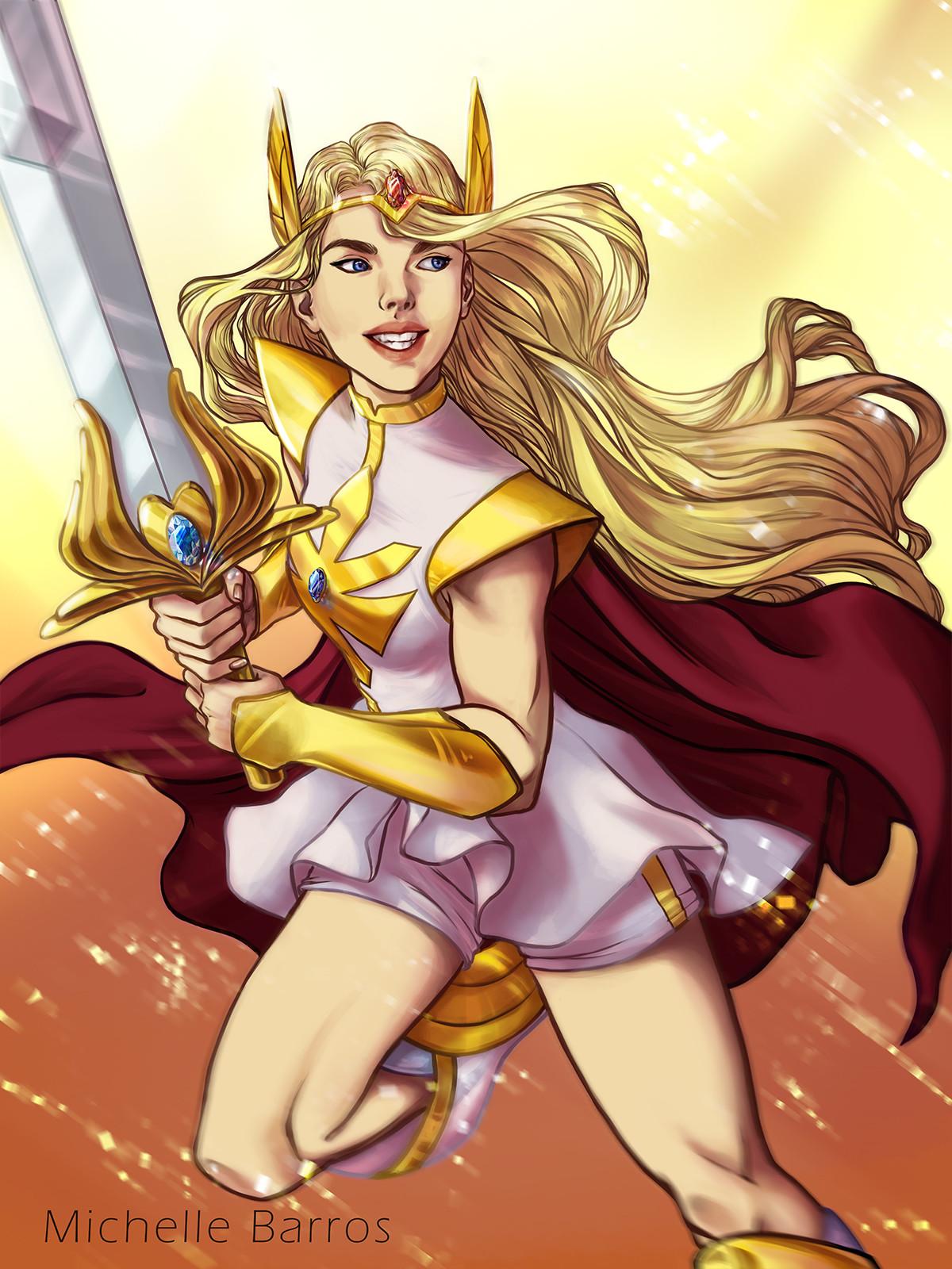 She Ra: Princess Of Power By Michelle Barros