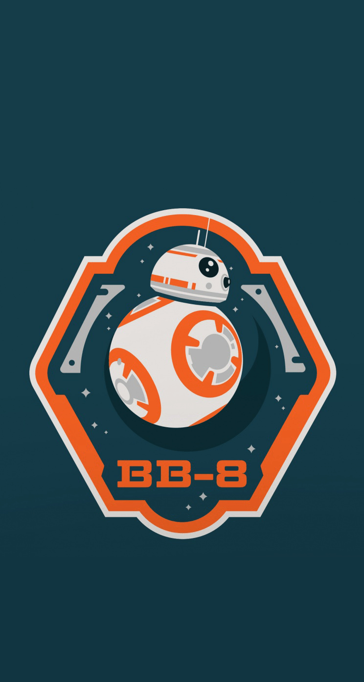 Download Star Wars The Force Awakens BB 8 744 X 1392 Parallax