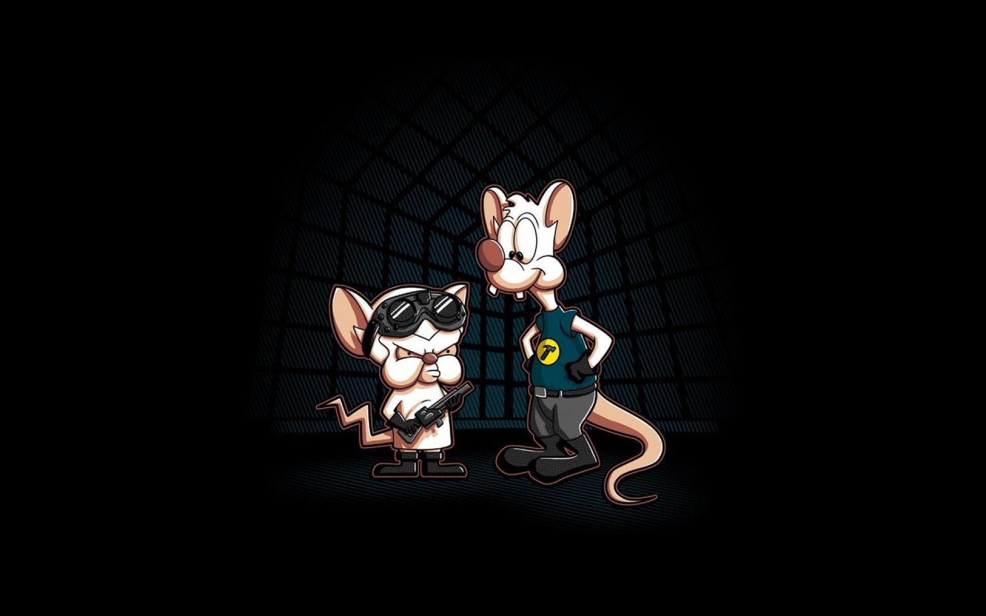 Dr horrible pinky and the brain wallpaper