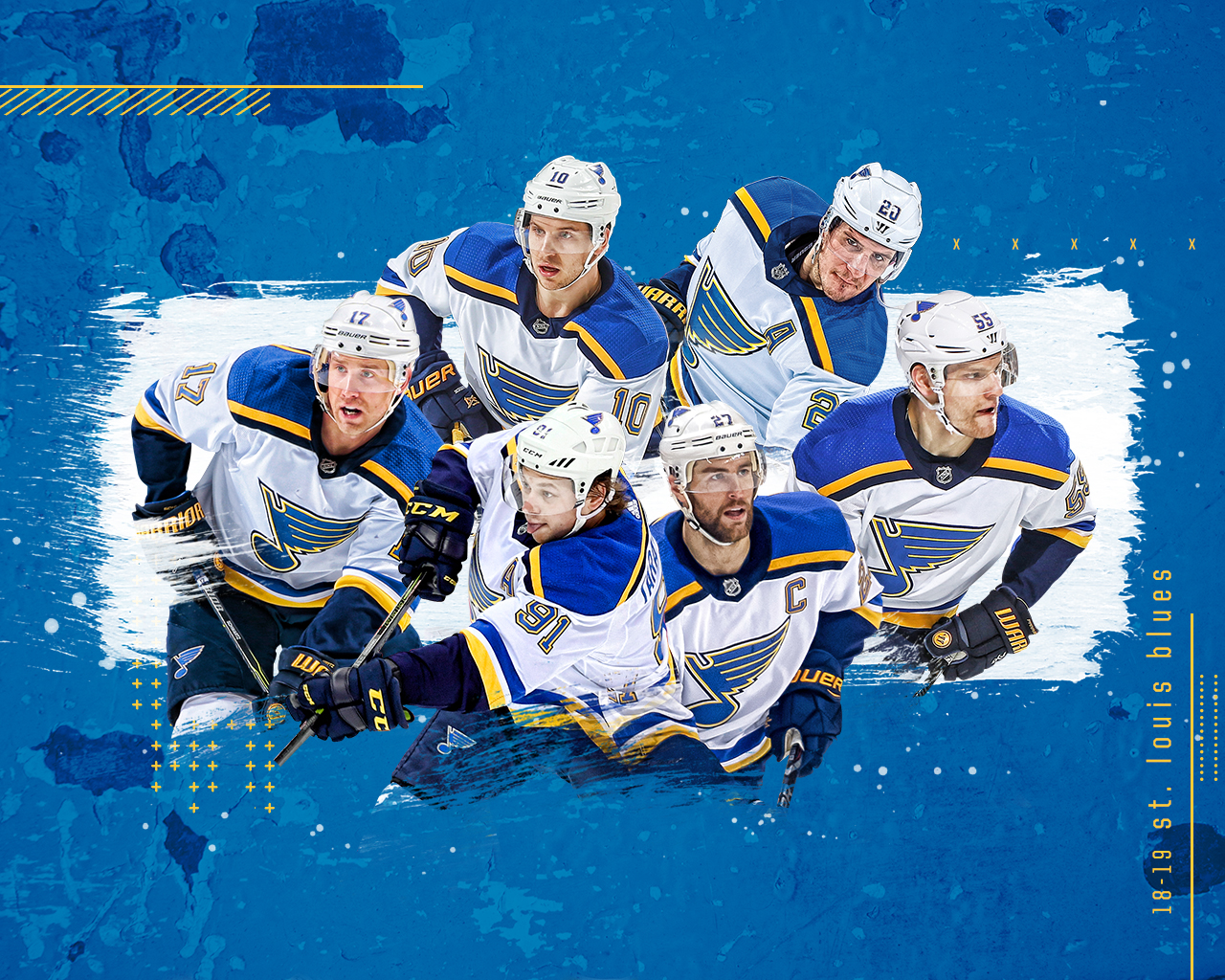 Wallpaper. St. Louis Blues