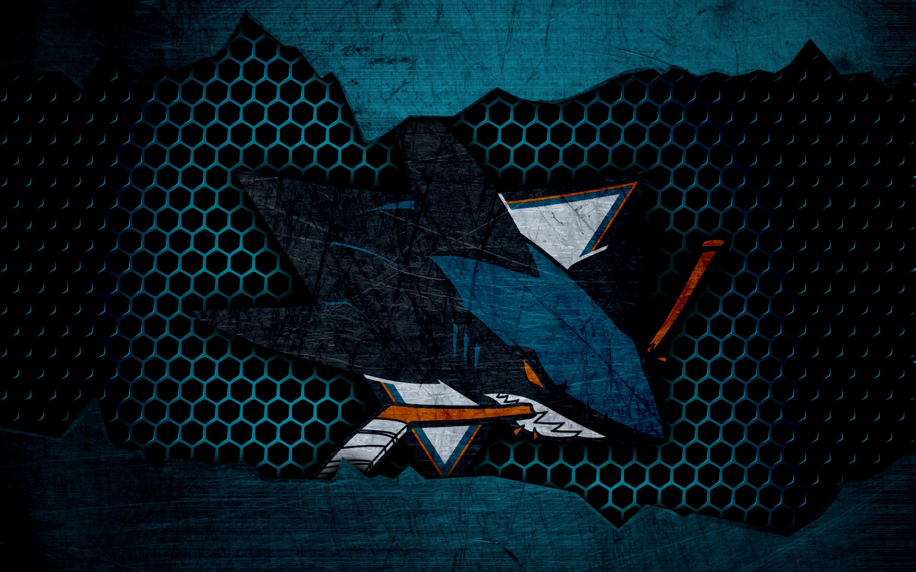 NHL, Emblem, Logo, San Jose Sharks wallpaper and background
