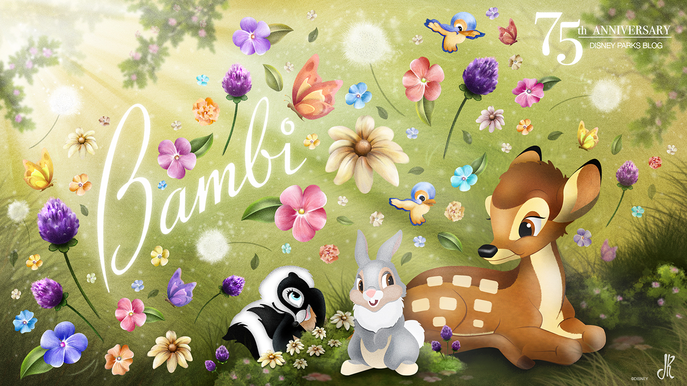 Bambi' Wallpaper. Disney Parks Blog