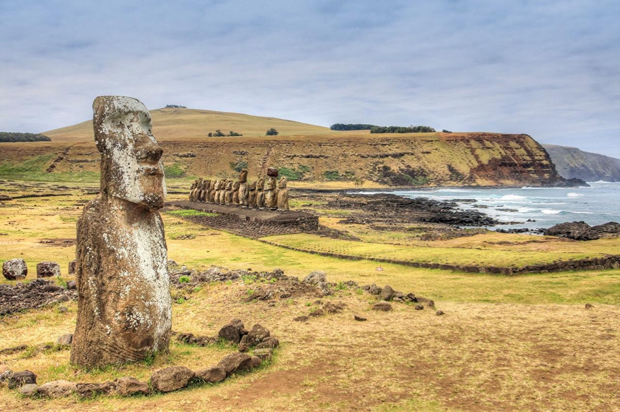 Picture Chile Rapa Nui, Easter Island Nature Stones