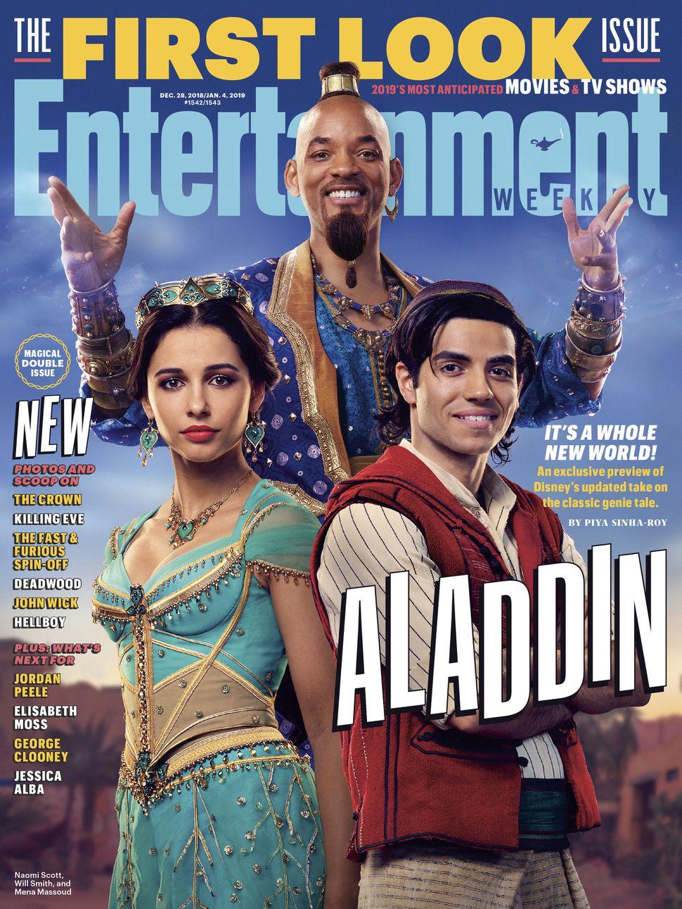 Aladdin: New Image From Live Action Remake Bring Will Smith's Genie