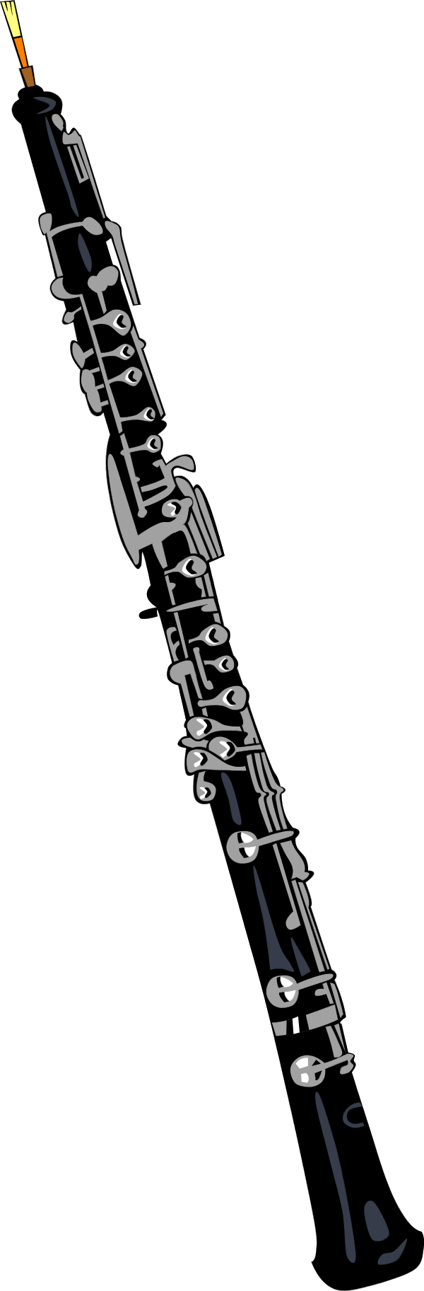 Clarinet Clipart Group with items