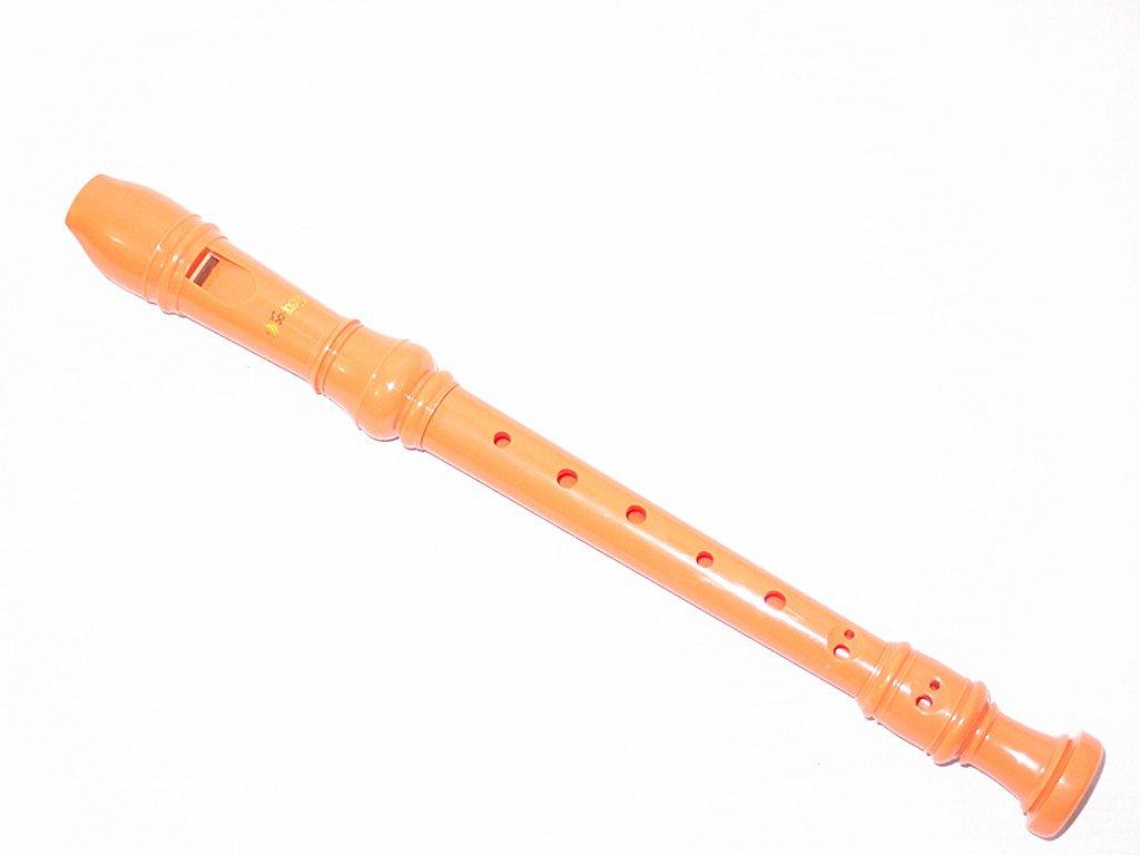 Woodnote Papaya Orange Soprano Recorder Flute: Musical