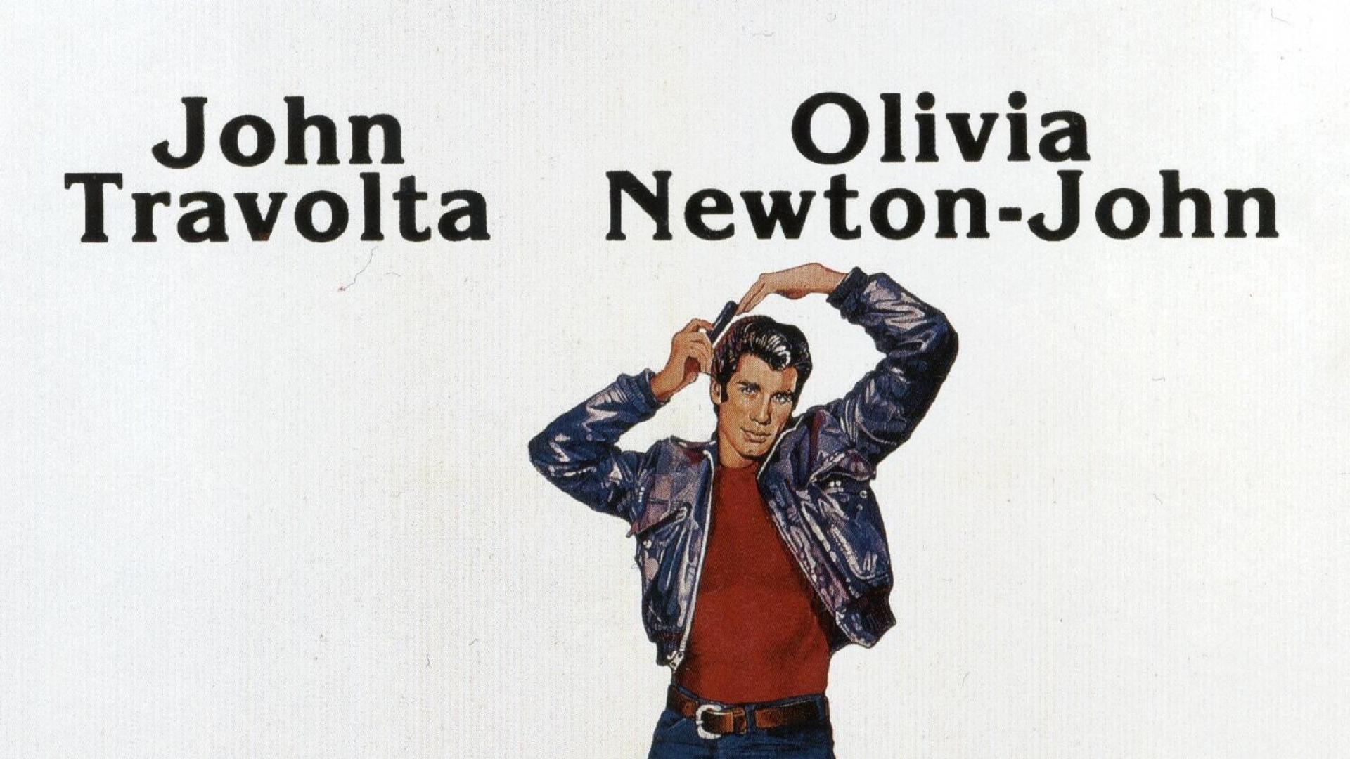 John Travolta Movie Posters Olivia Newton John Grease Wallpaper