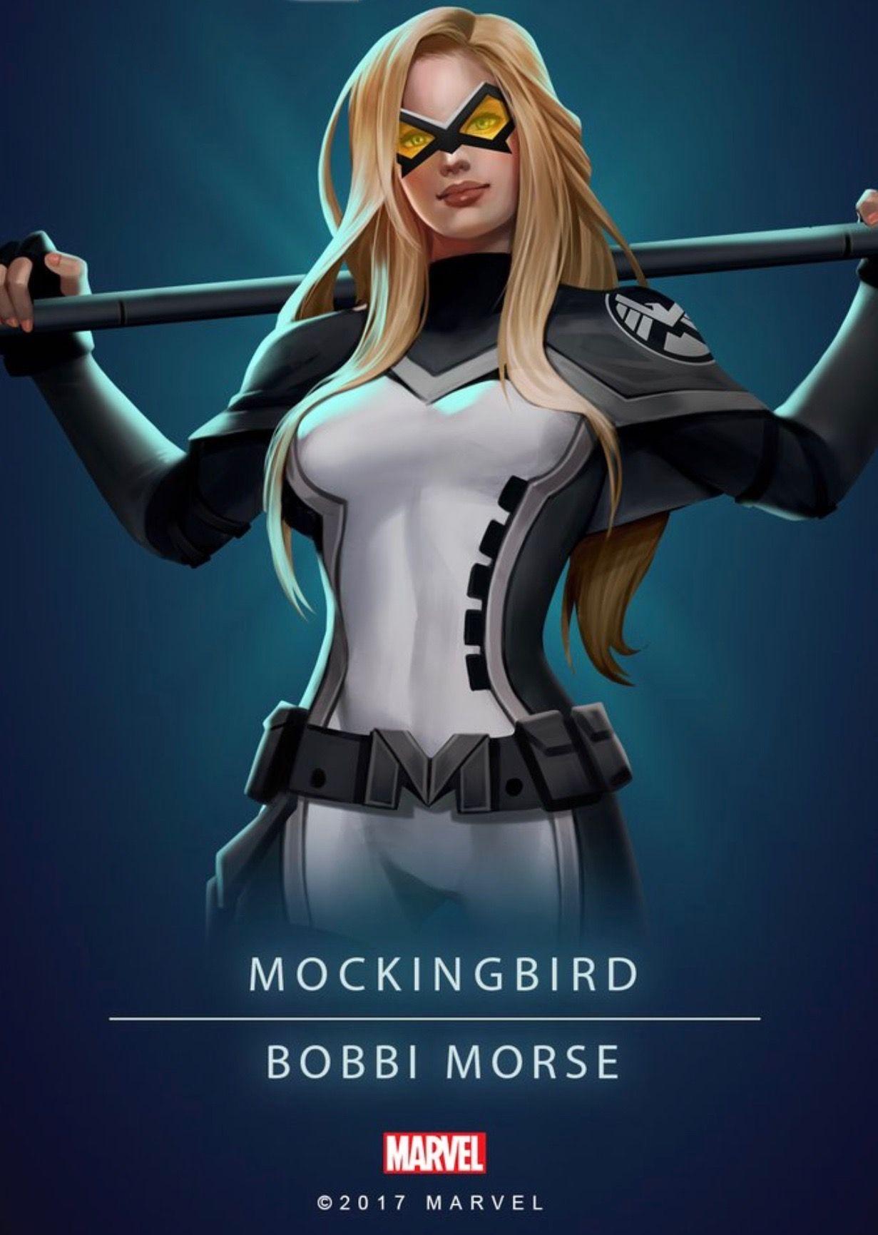 Mockingbird. Marvel Knights (Comics). Marvel comics superheroes