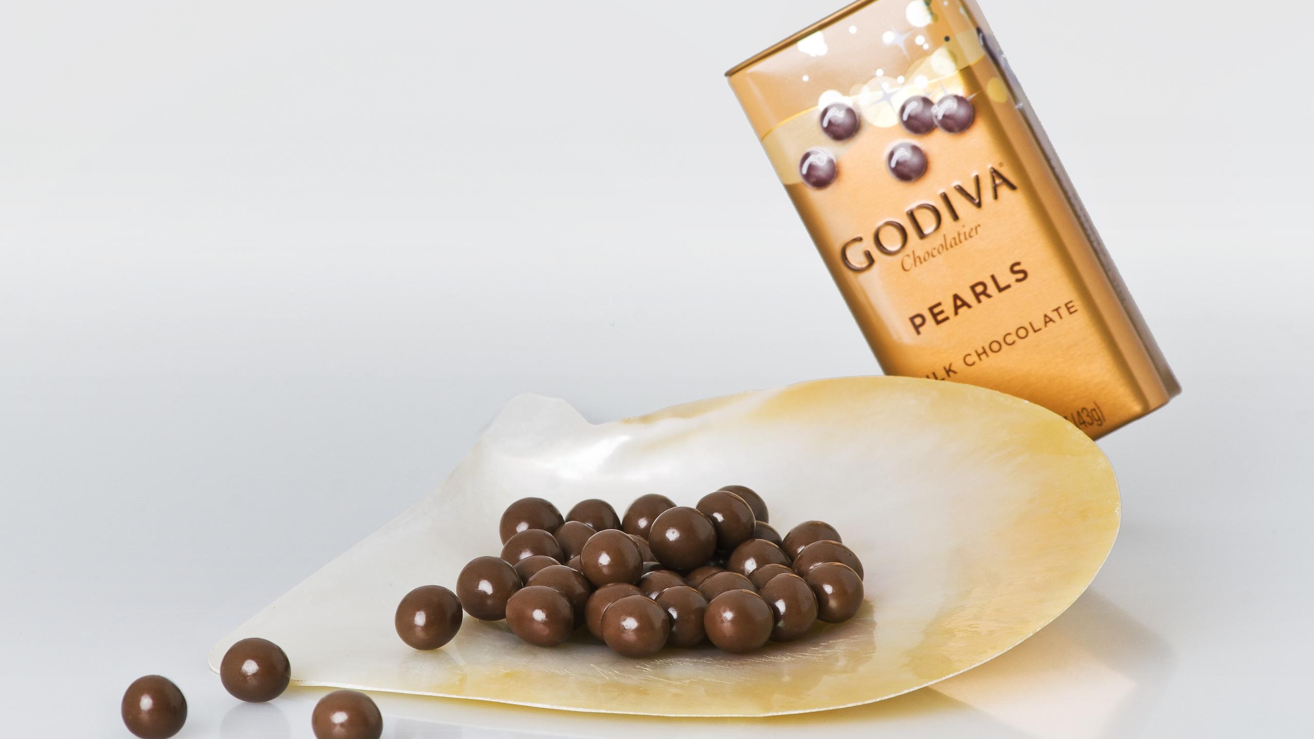 Godiva, Godiva Logo, Godiva Chocolate Dragees Wallpaper