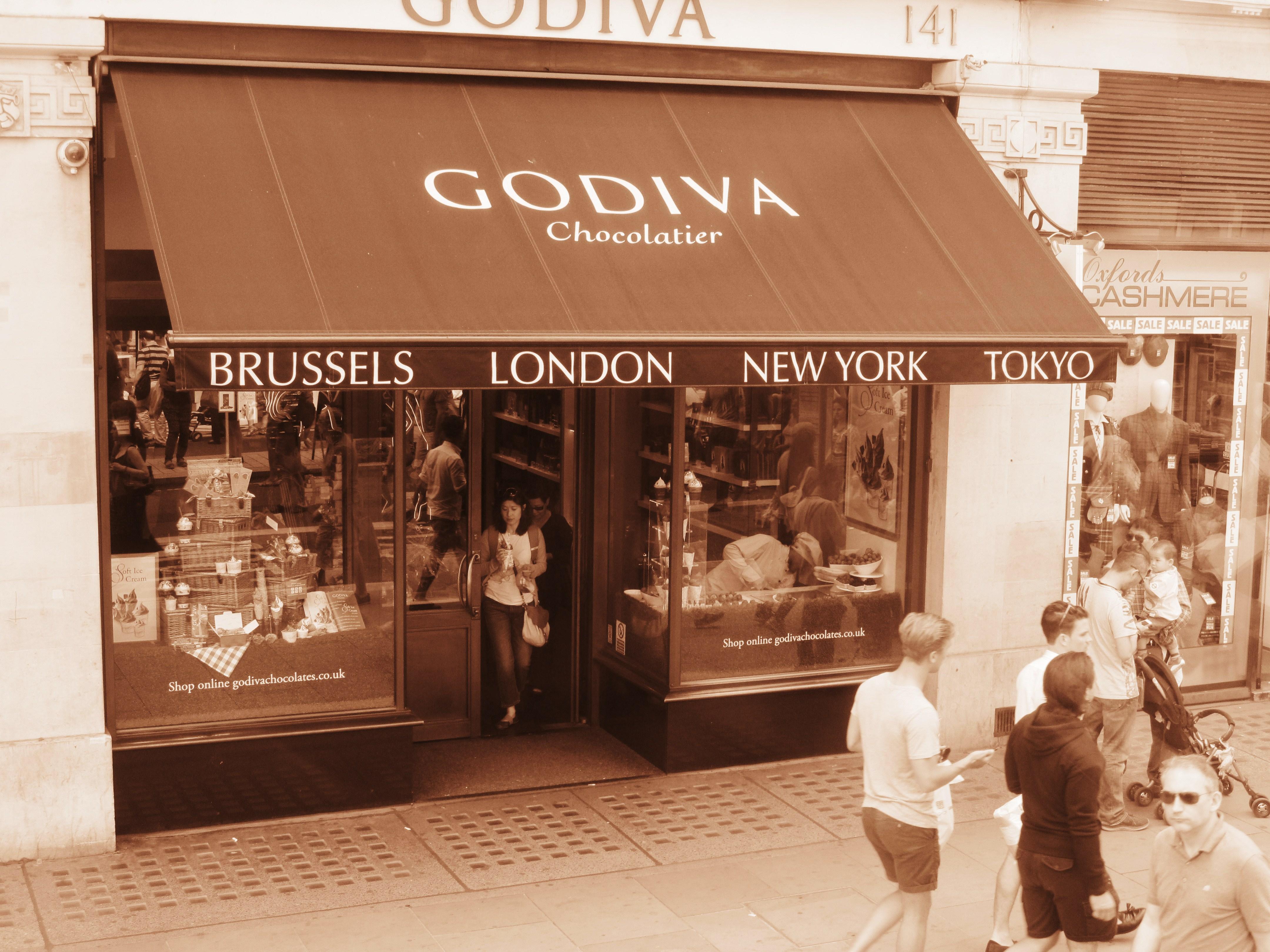 Godiva Chocolatier, Regent Street, London, 22 June