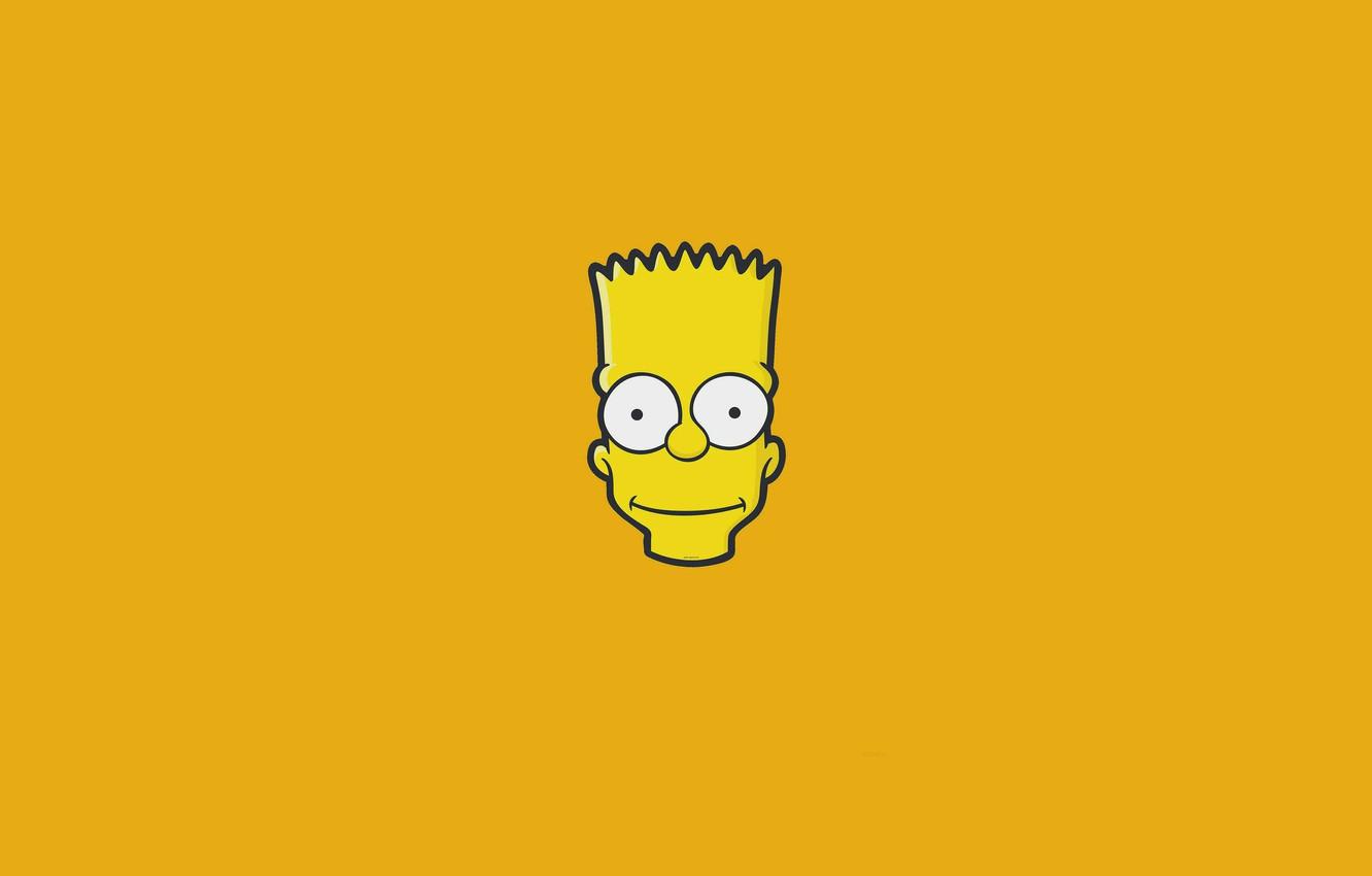 Wallpaper The simpsons, Minimalism, Figure, Face, Head, Simpsons