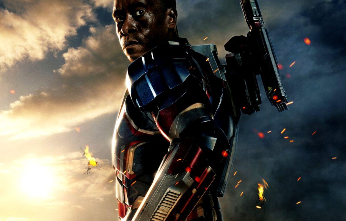 Don Cheadle As James Rhodes In Iron Man Wallpaper