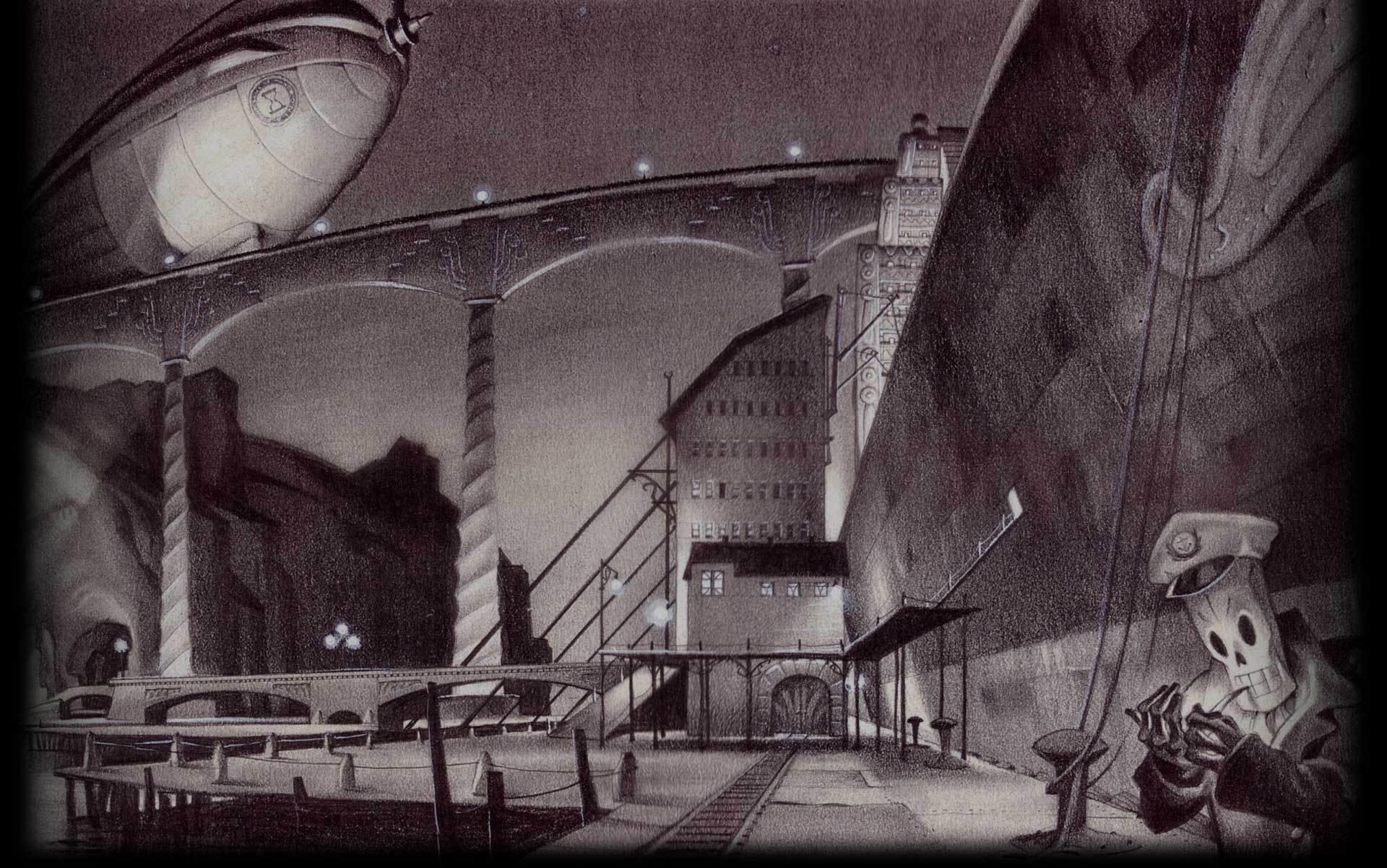 Grim Fandango Remastered HD Wallpaper. Background Imagex1202