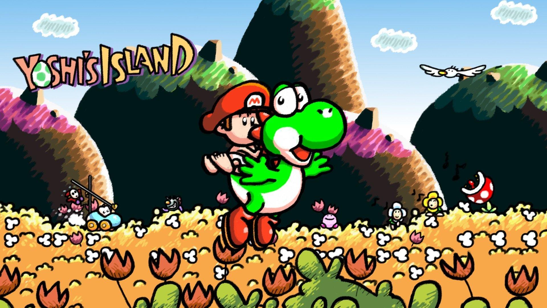 Super Mario World 2: Yoshi's Island HD Wallpaper. Background Image
