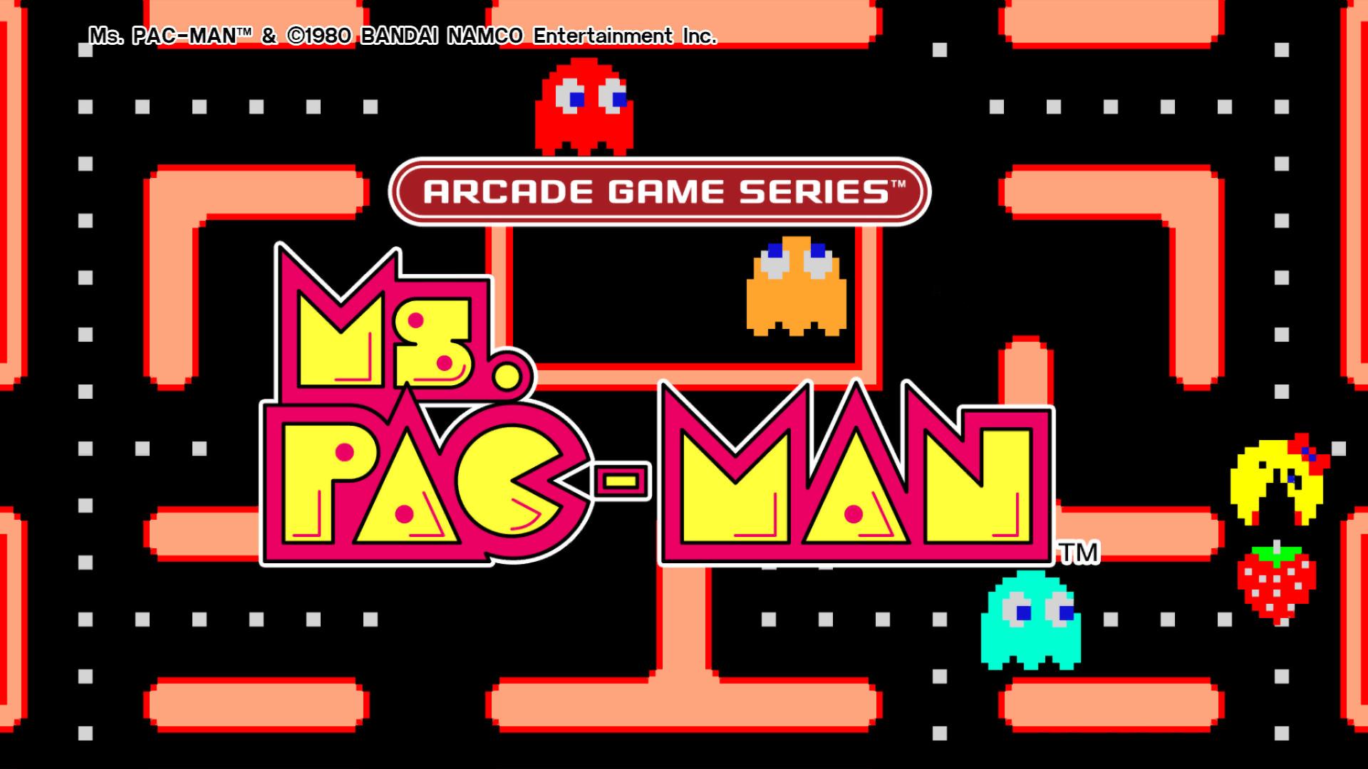 Ms. Pac Man (1995) Promotional Art
