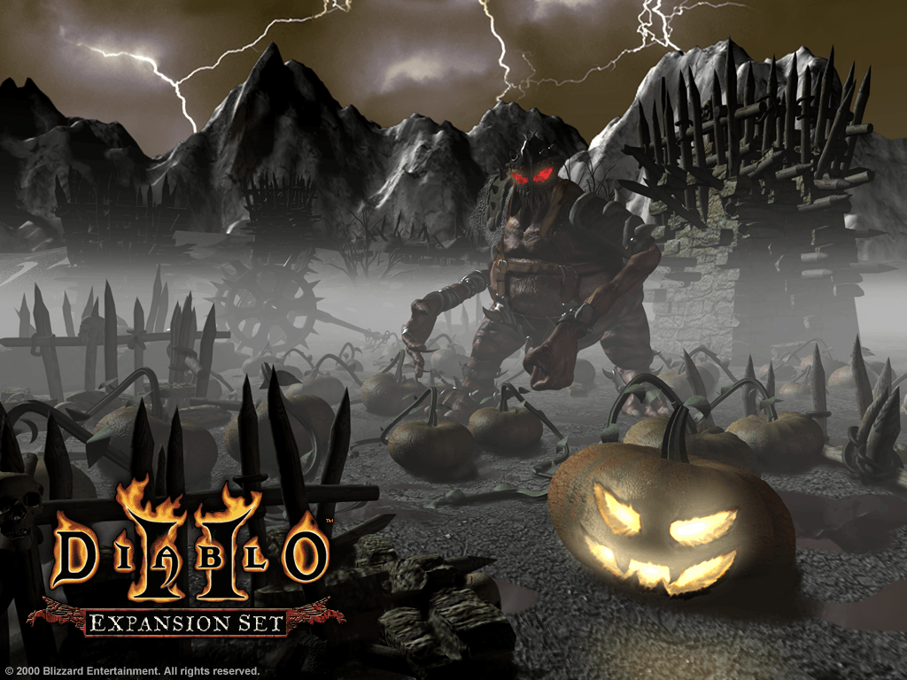 Diablo II: Lord of Destruction (2001) promotional art