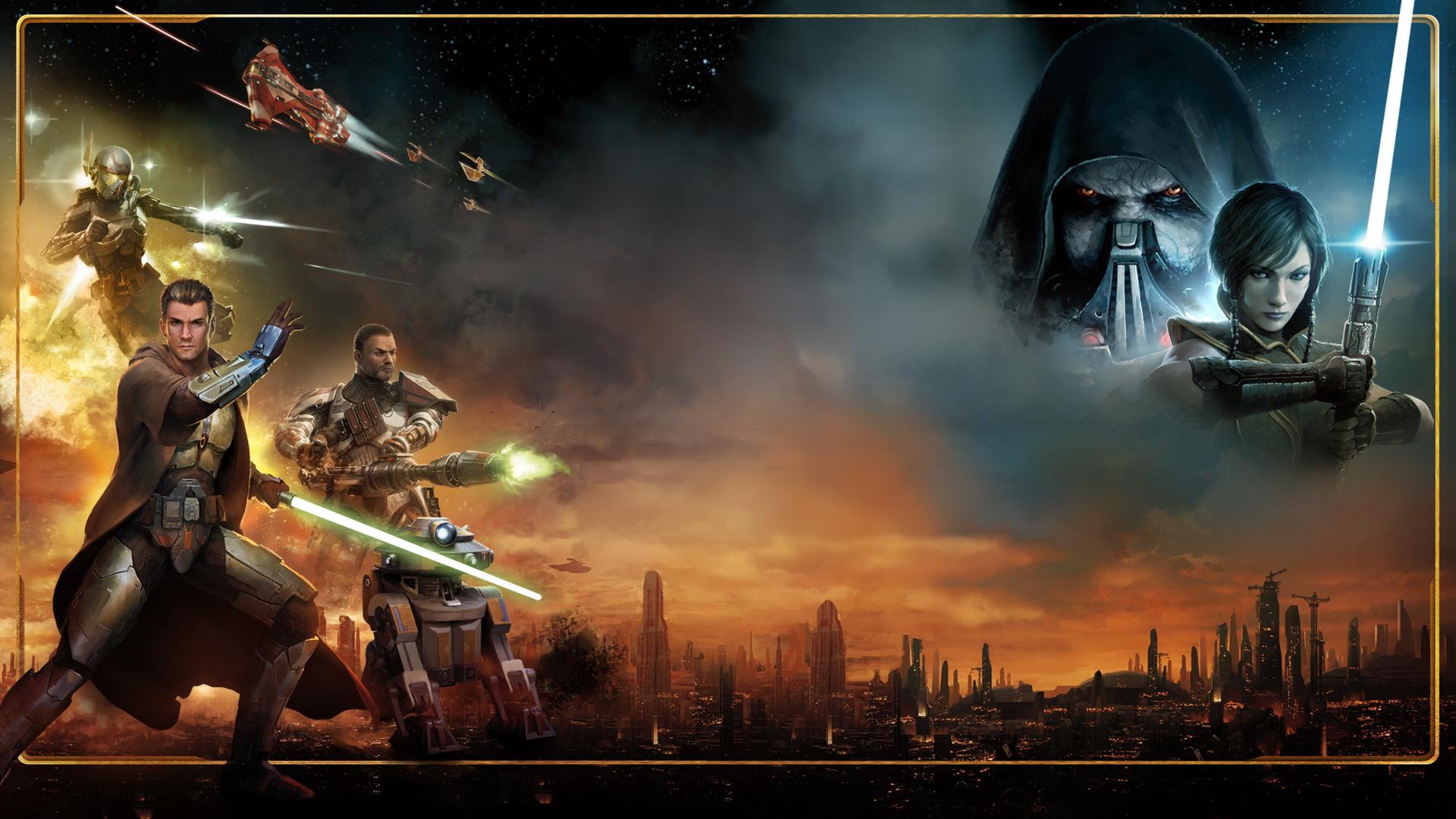 Wallpaper Blink Wars: Knights of the Old Republic HD