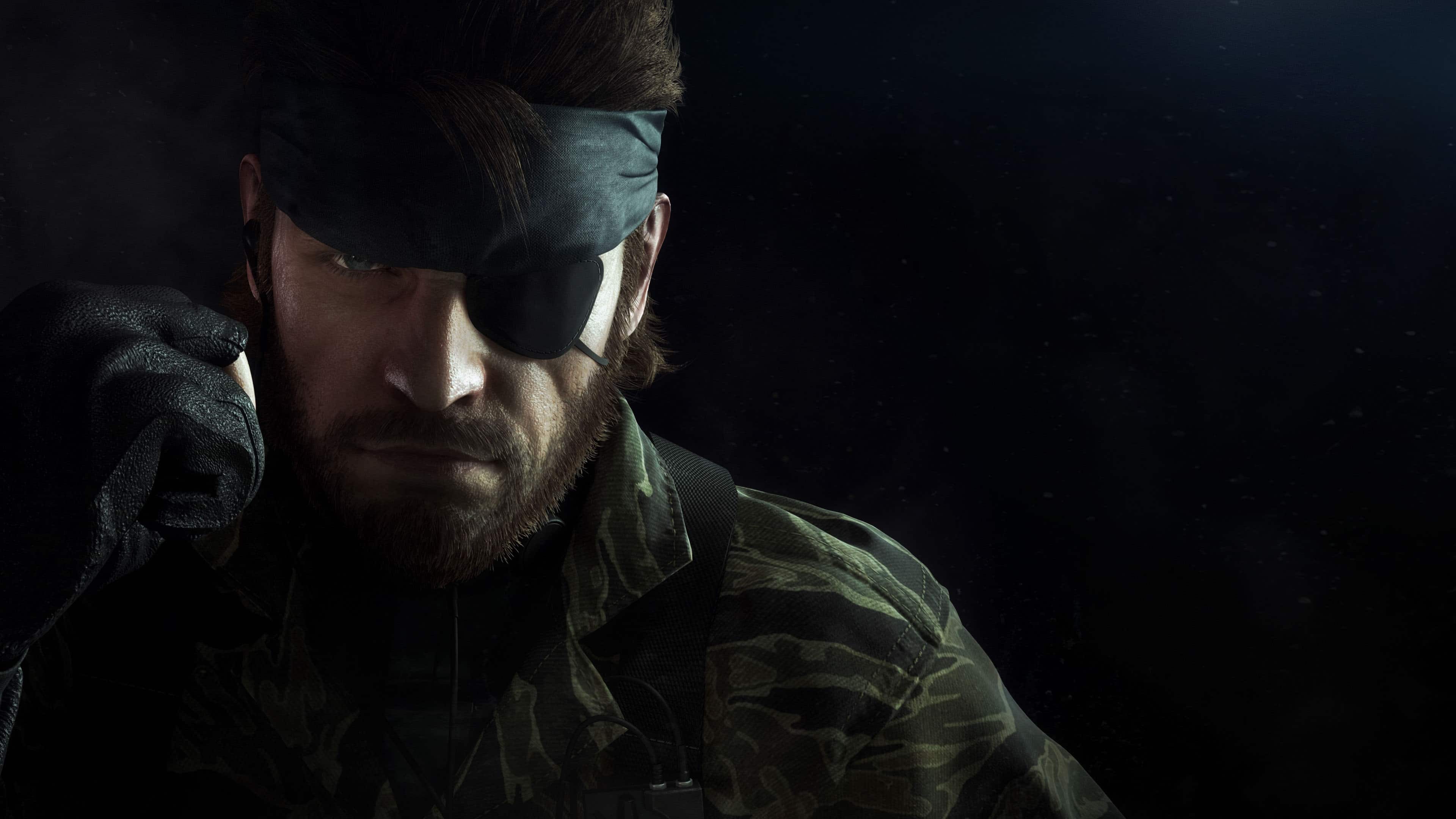 Metal Gear Solid 3 Snake Eater Big Boss UHD 4K Wallpaper