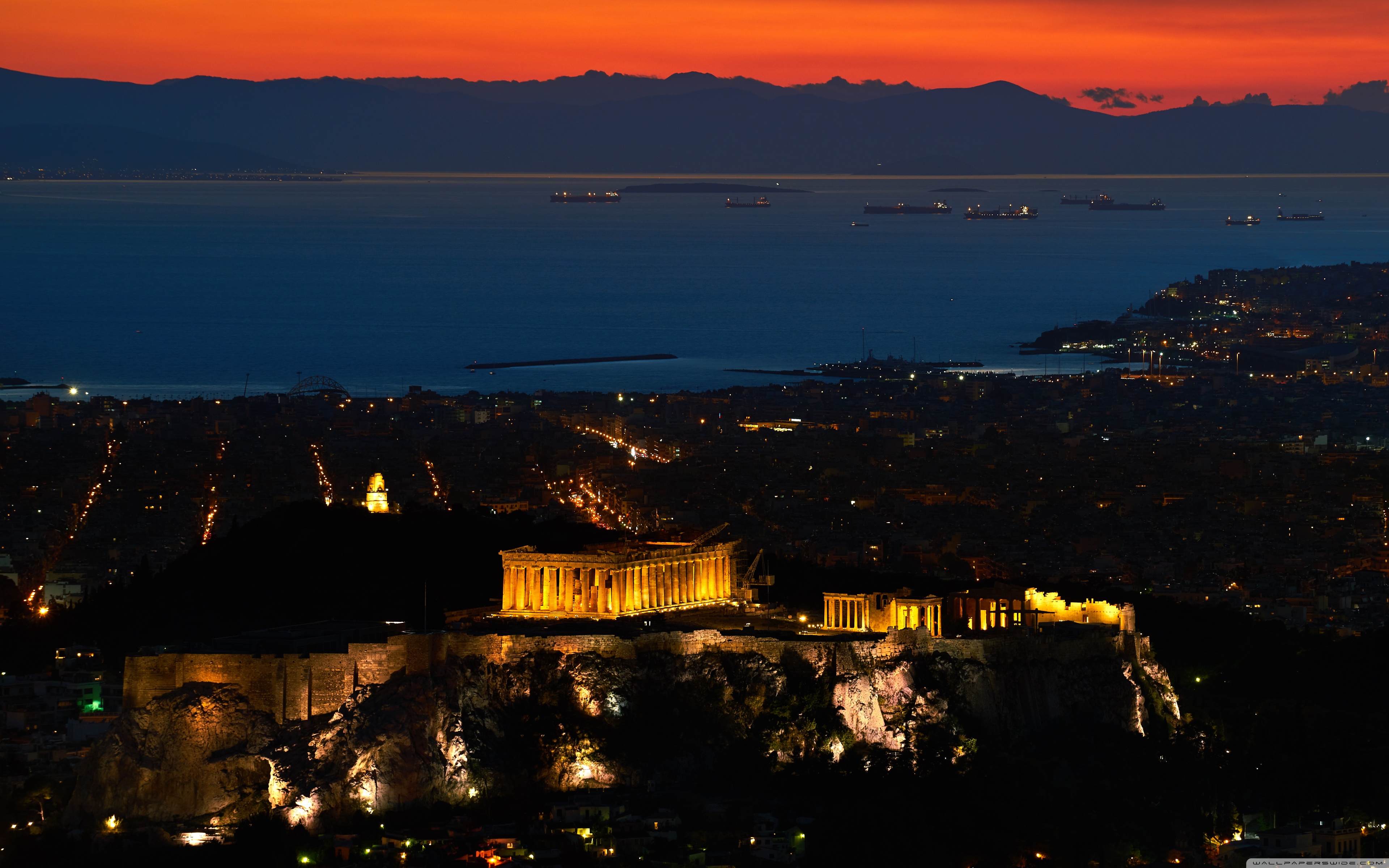 Acropolis of Athens World's Oldest Cities ❤ 4K HD Desktop Wallpaper