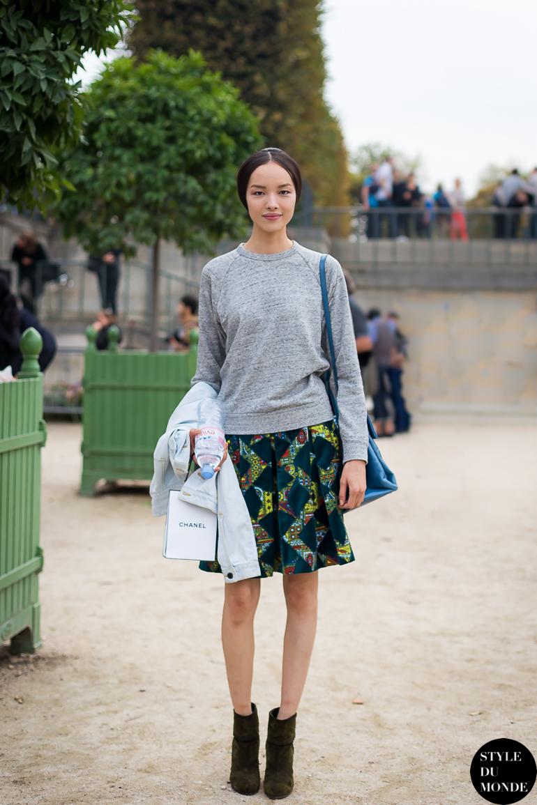 Fei Fei Sun DU MONDE. Street Style Street Fashion Photo