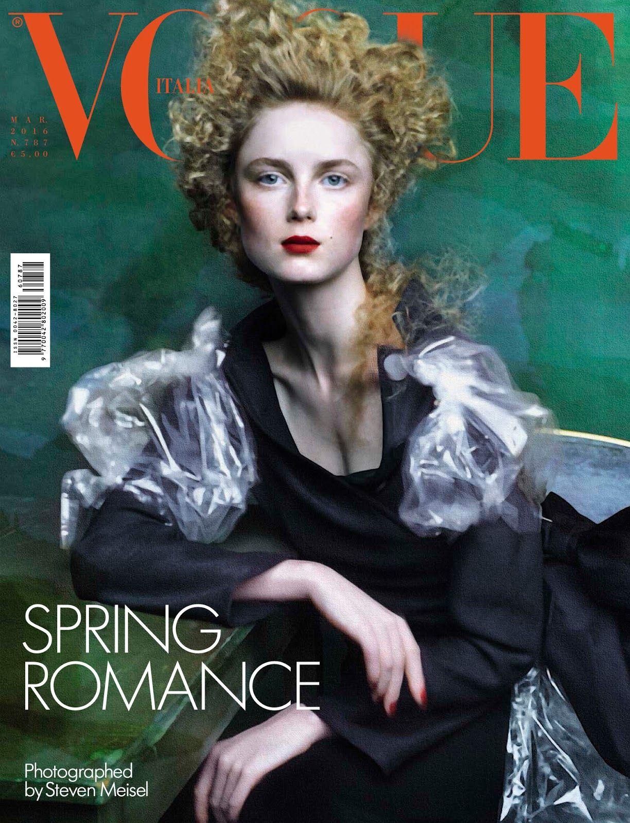Rianne van Rompaey Throughout the Years in Vogue. Vogue Italia Best