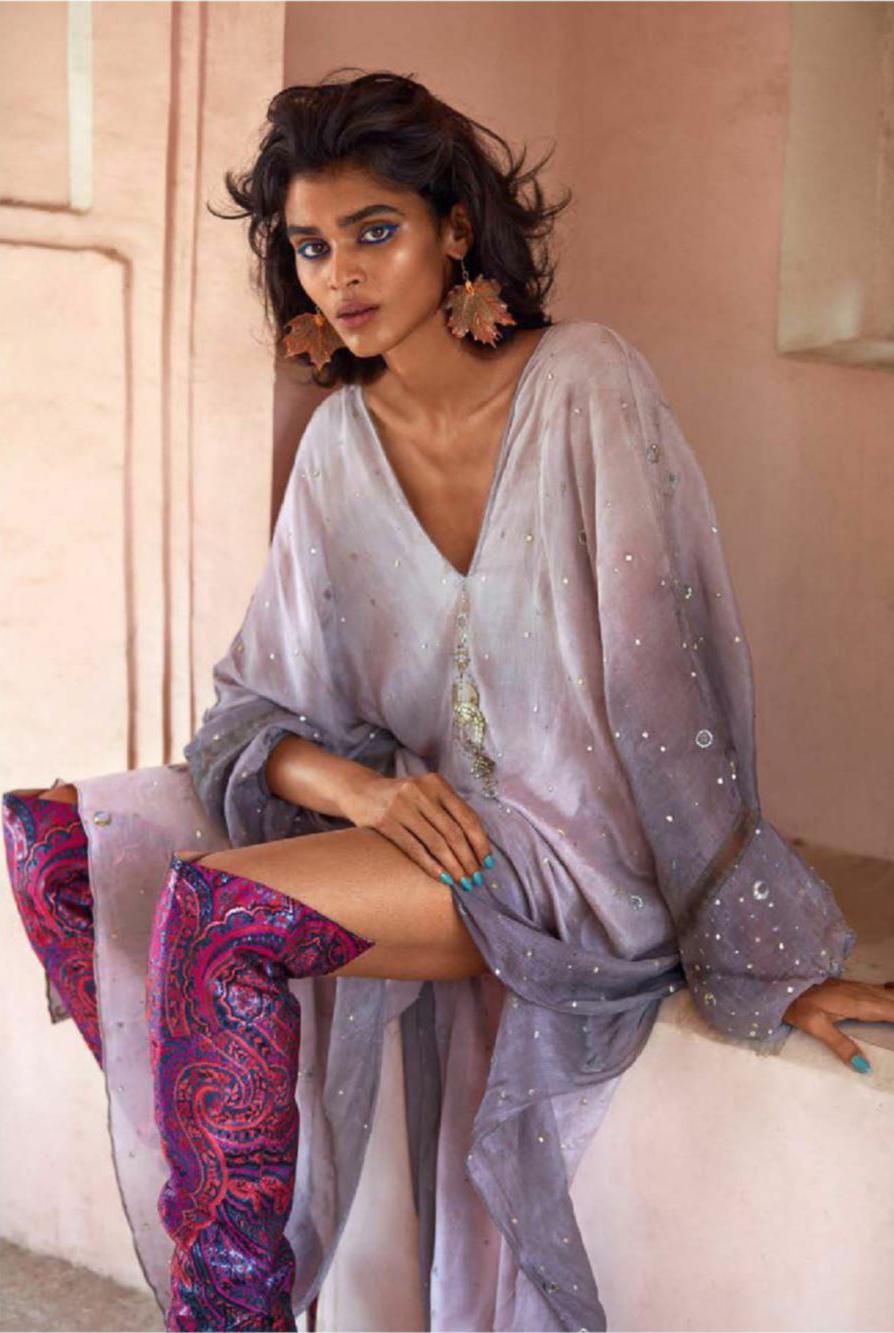 Saffron Vadher & Radhika Nair in Vogue India September 2018